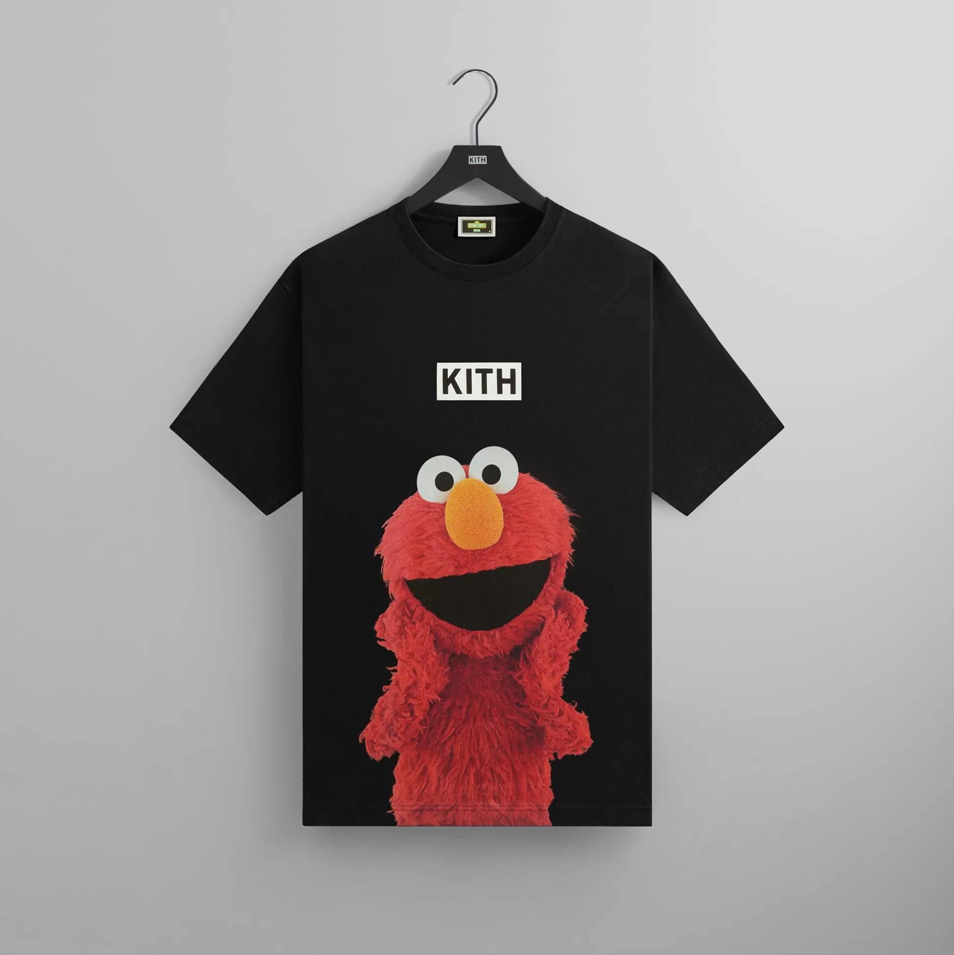Discount Kith for Sesame Street Elmo Tee Black