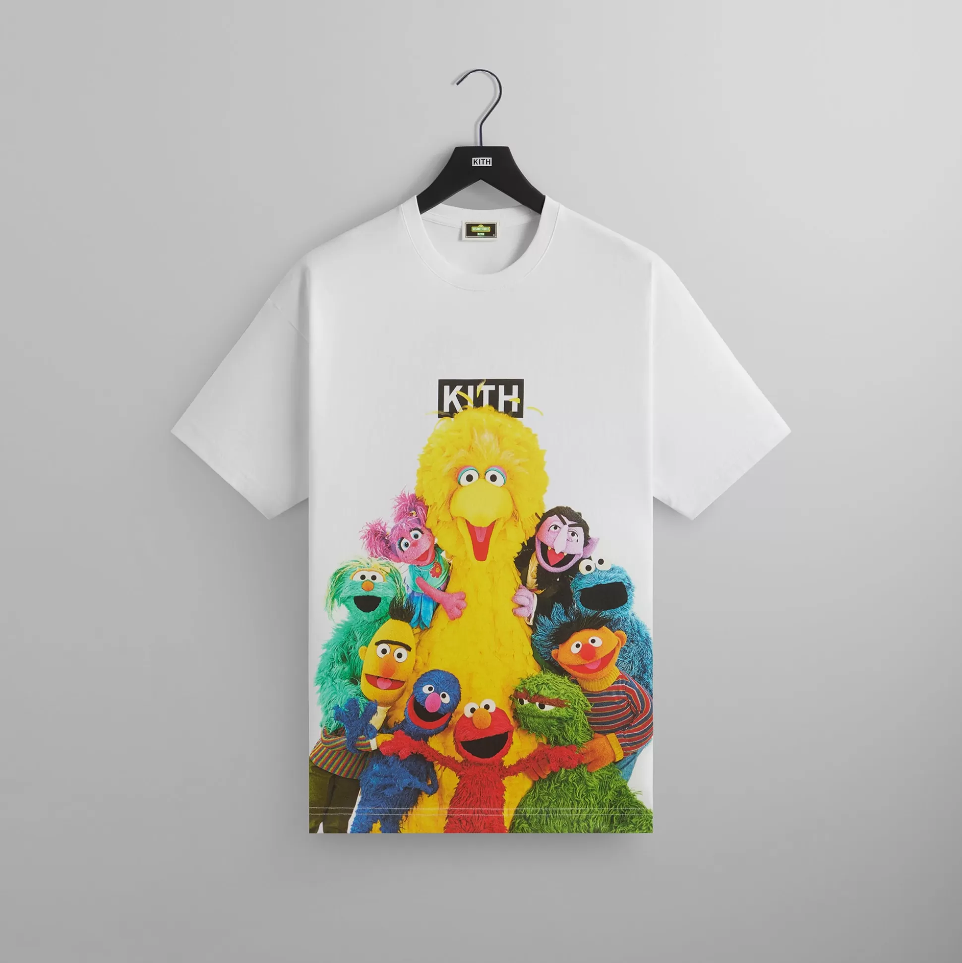 Best Sale Kith for Sesame Street Group Hug Tee White