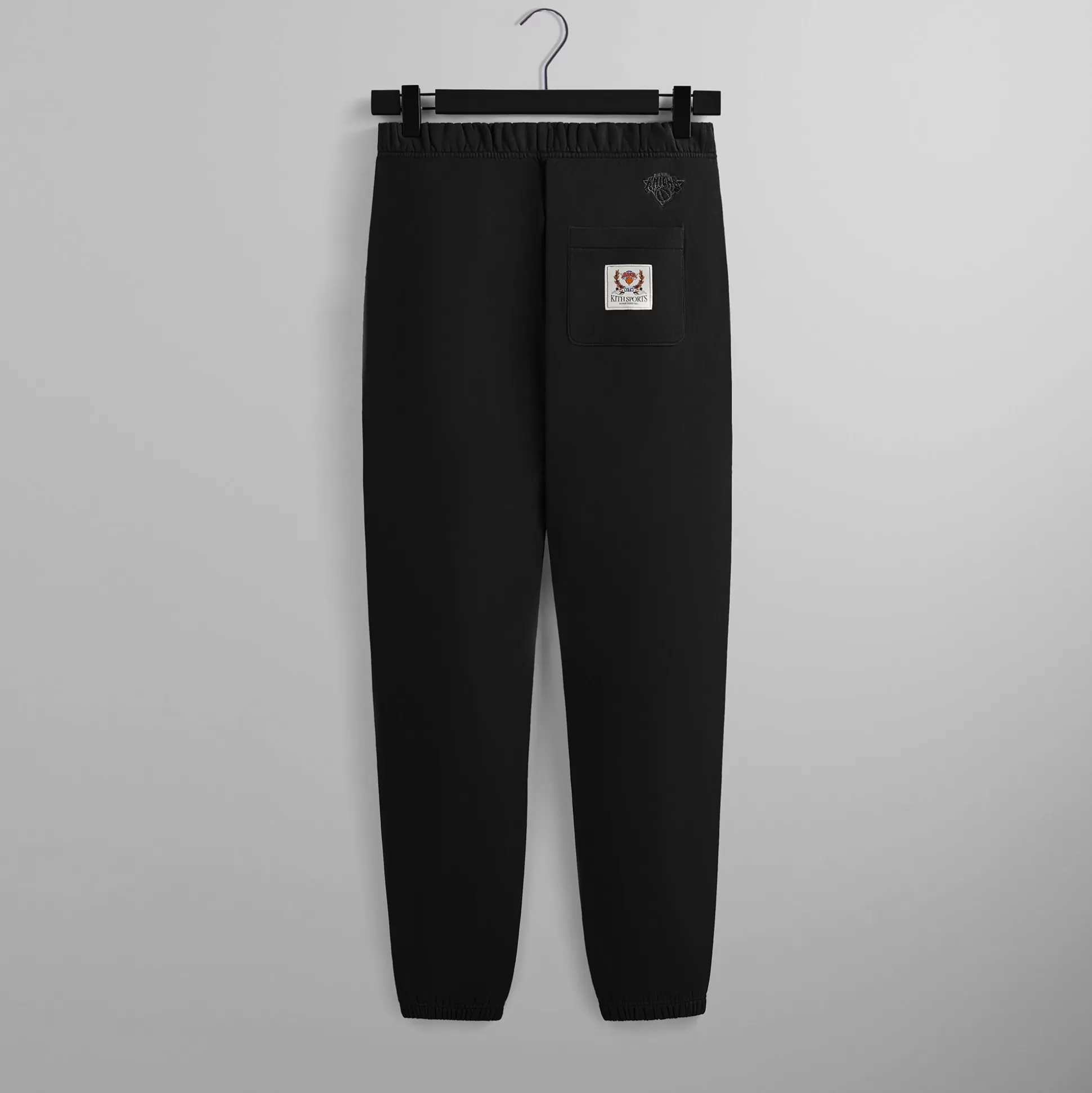 Discount Kith for the New York Knicks Arched Vintage Nelson Sweatpant Black
