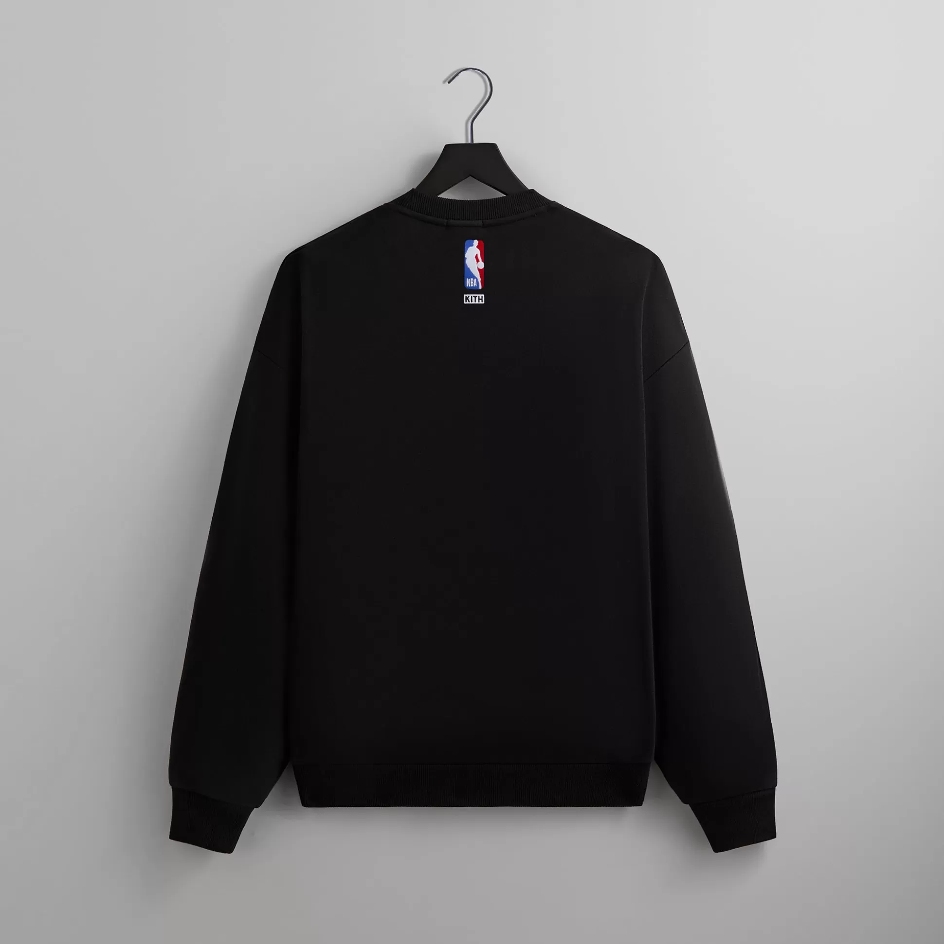 Discount Kith for the New York Knicks Classic Vintage Nelson Crewneck Black