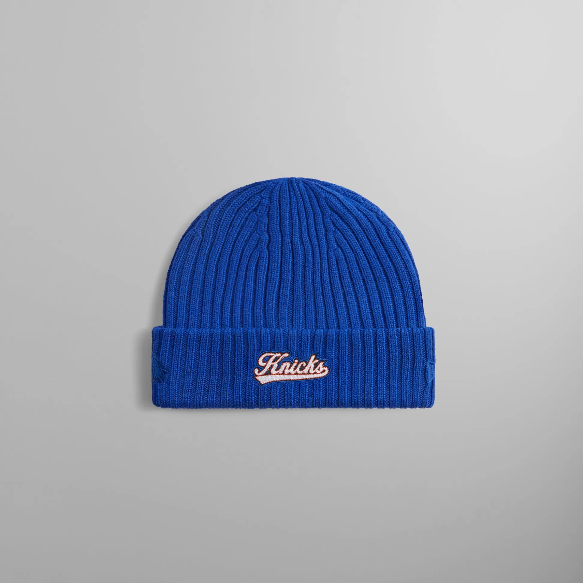 Discount Kith for the New York Knicks Court Vision Beanie Royal