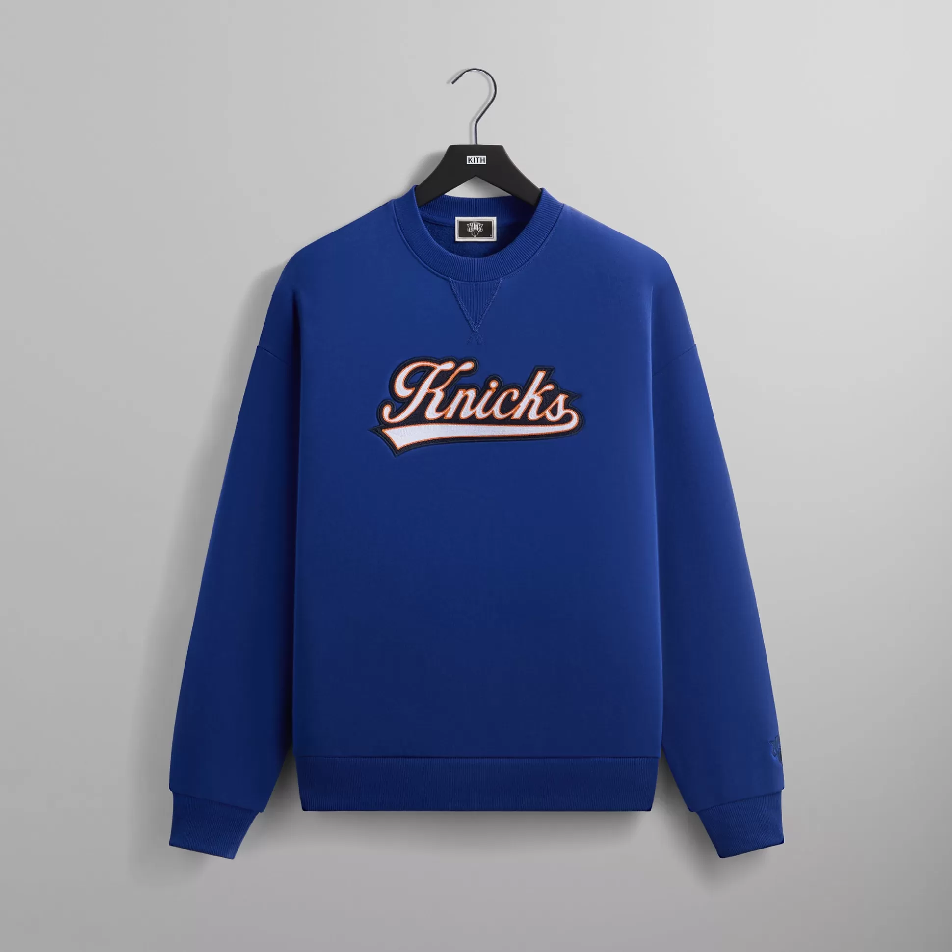 Outlet Kith for the New York Knicks Script Vintage Nelson Crewneck Current