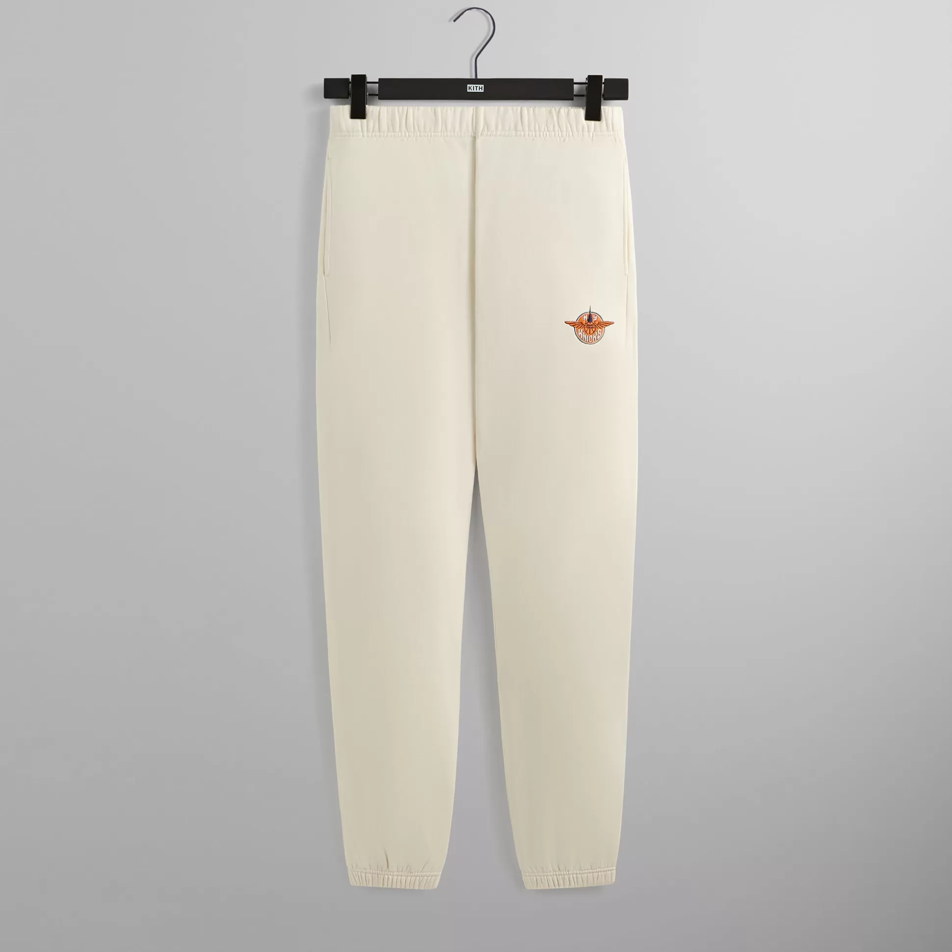 New Kith for the New York Knicks Wingman Vintage Nelson Sweatpant Sandrift
