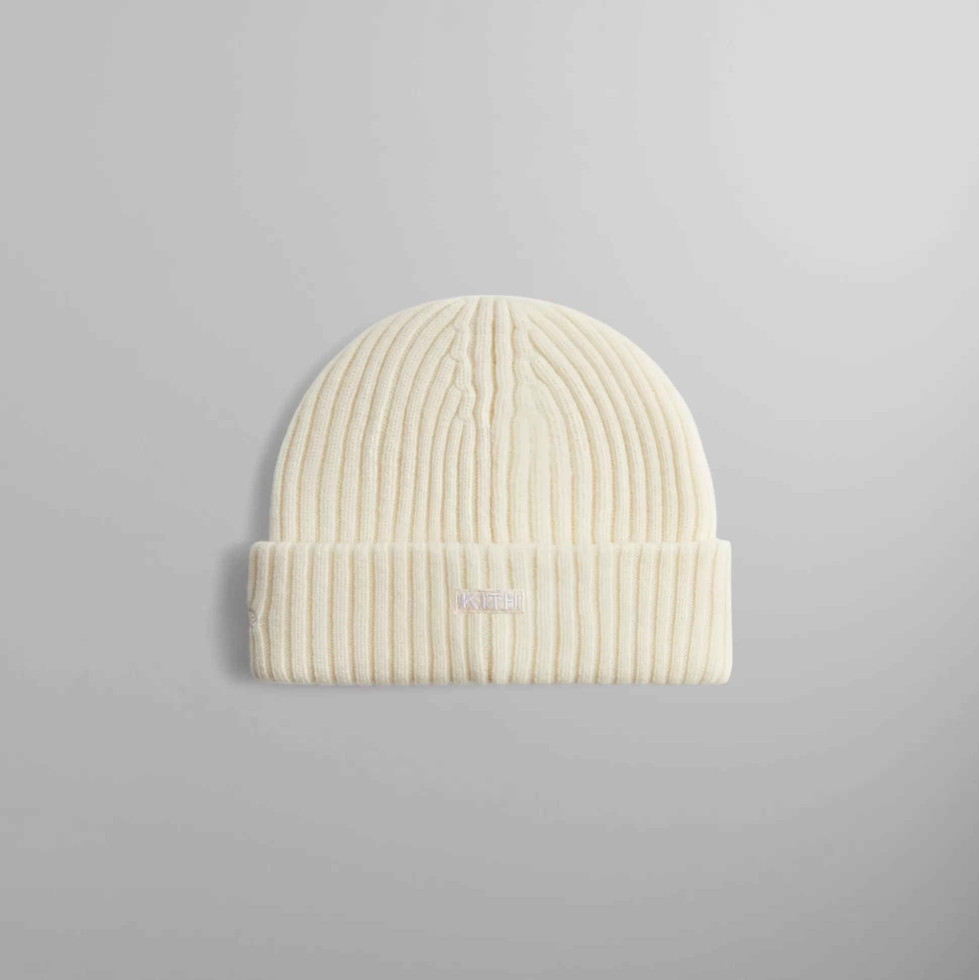Discount Kith for the New York Knicks Wings Logo Beanie Sandrift