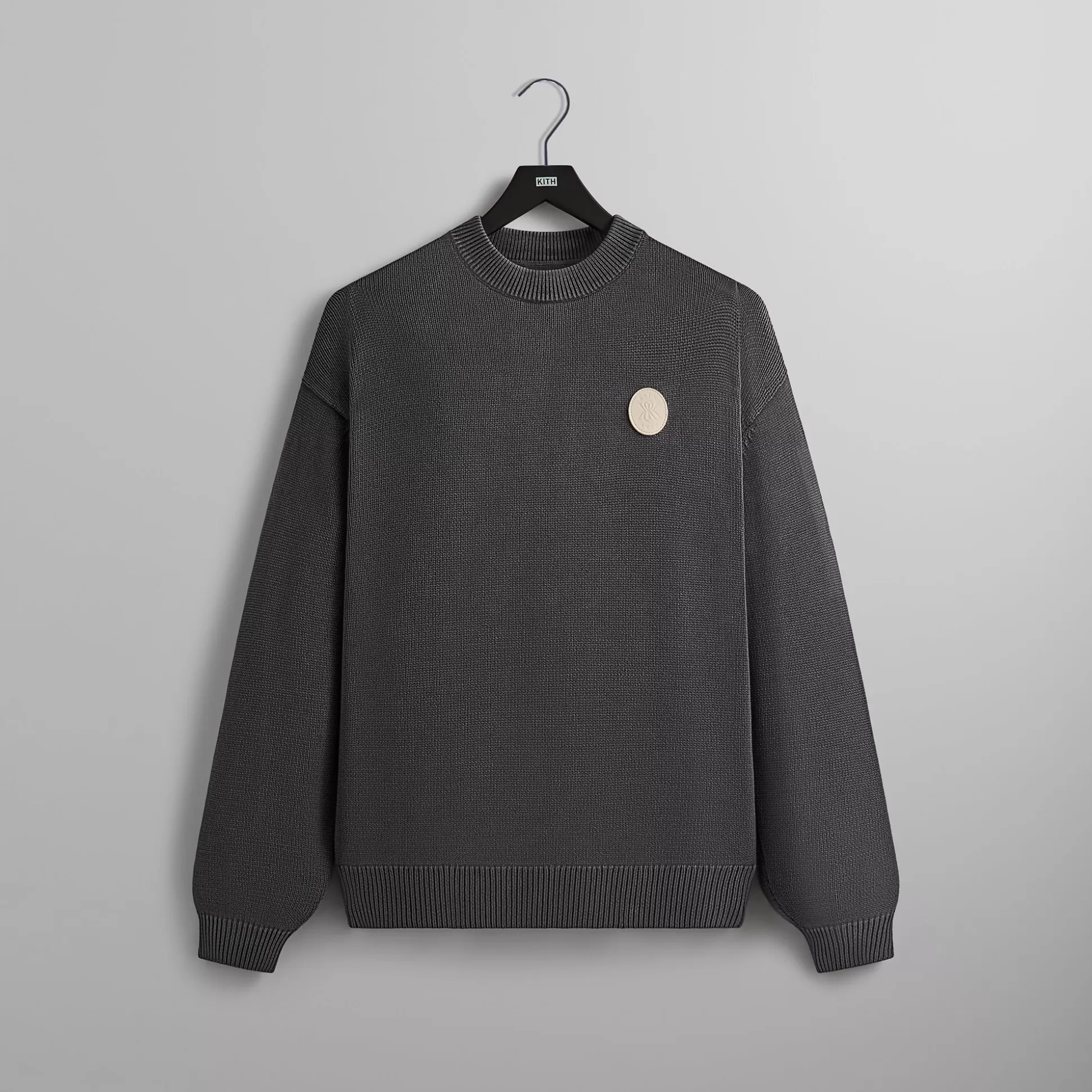 Fashion Kith Garment Dyed Lewis Sweater Battleship
