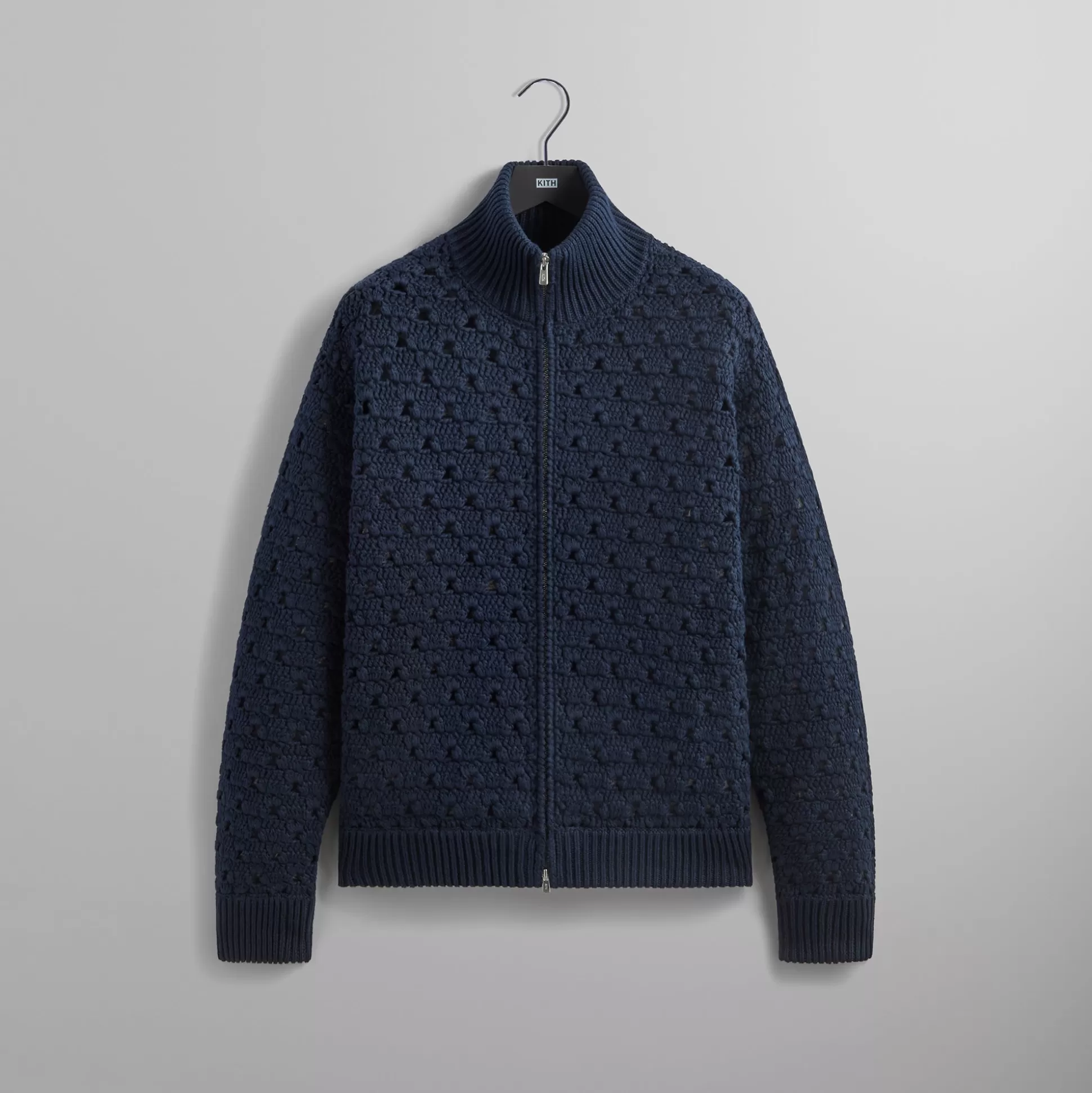 Discount Kith Highland Crochet Wyona Fullzip Abyss