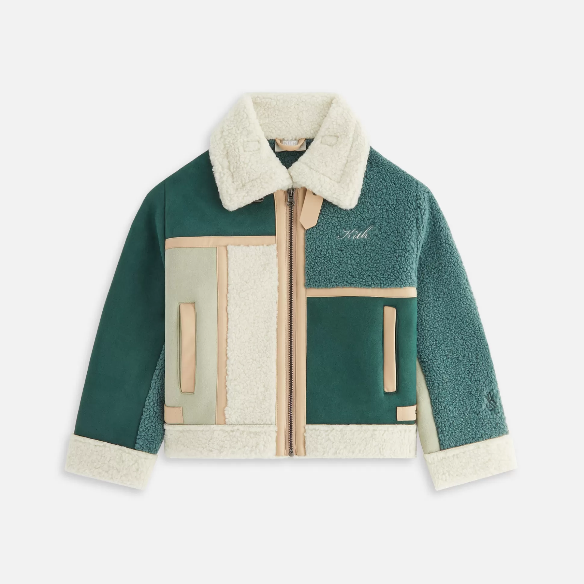 Fashion Kith Kids Clarke Faux Shearling Jacket Cavan