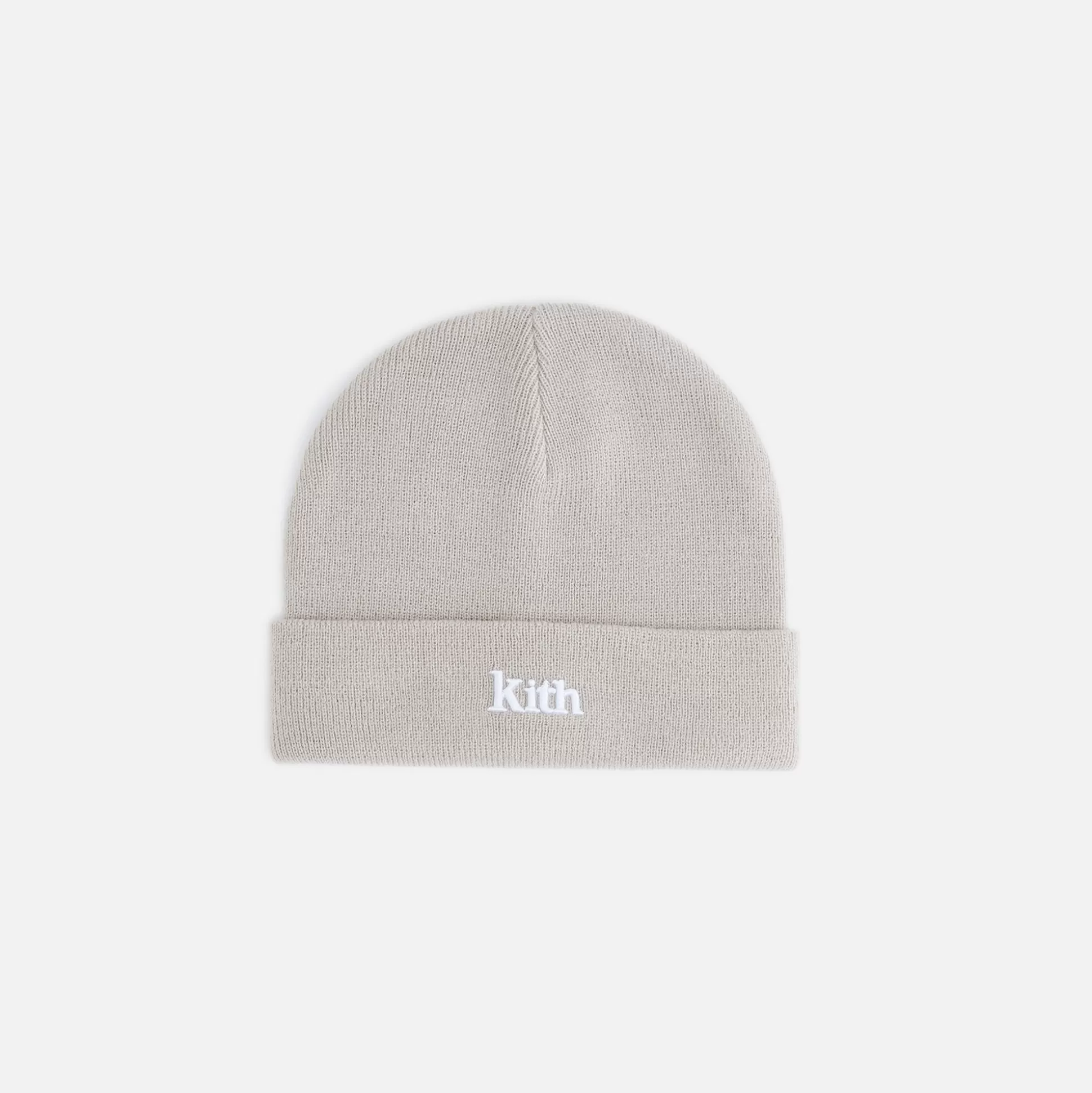 New Kith Kids Classic Serif Logo Beanie Plaster