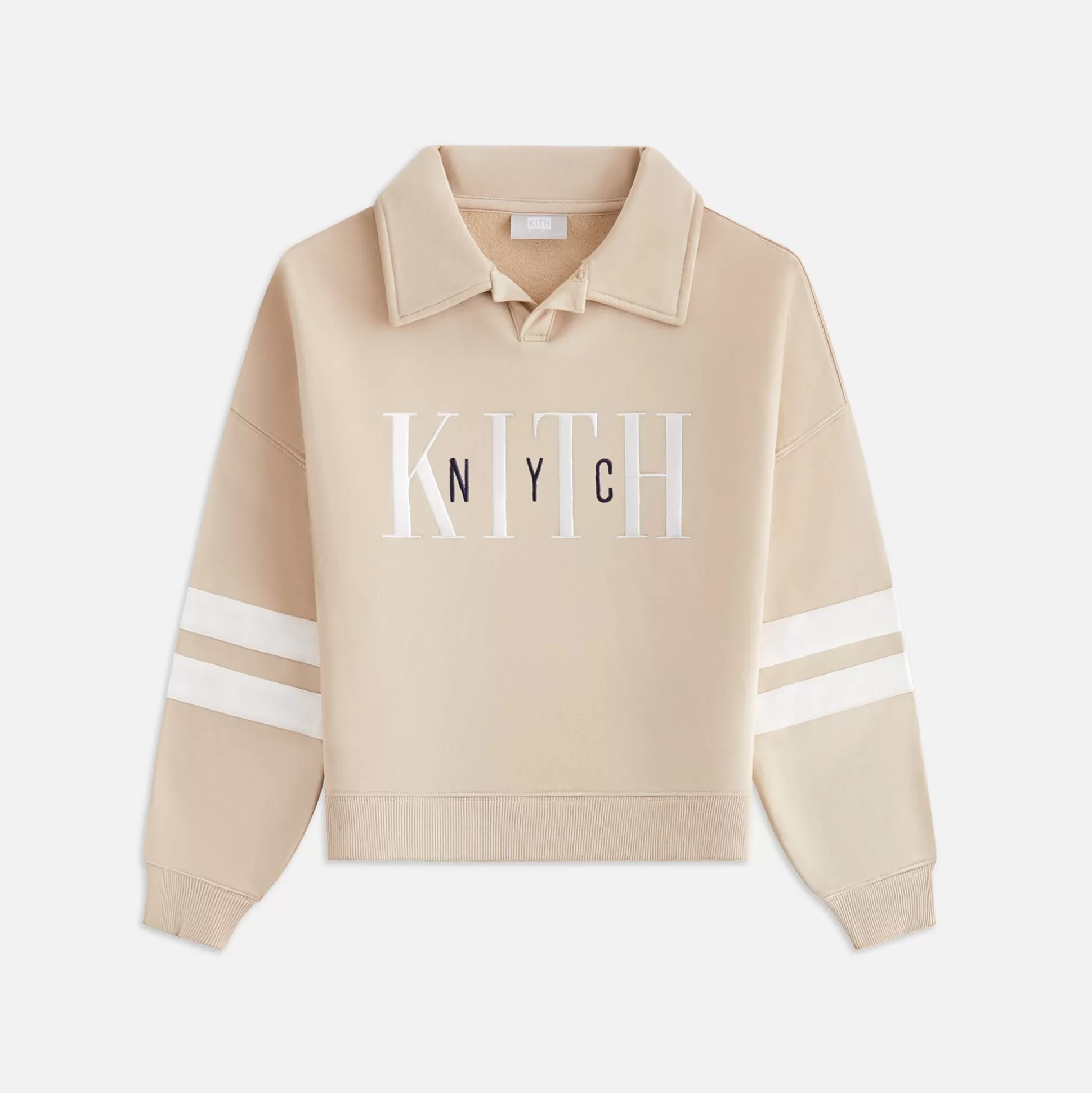 Fashion Kith Kids Collared Nelson Sweatshirt Canvas