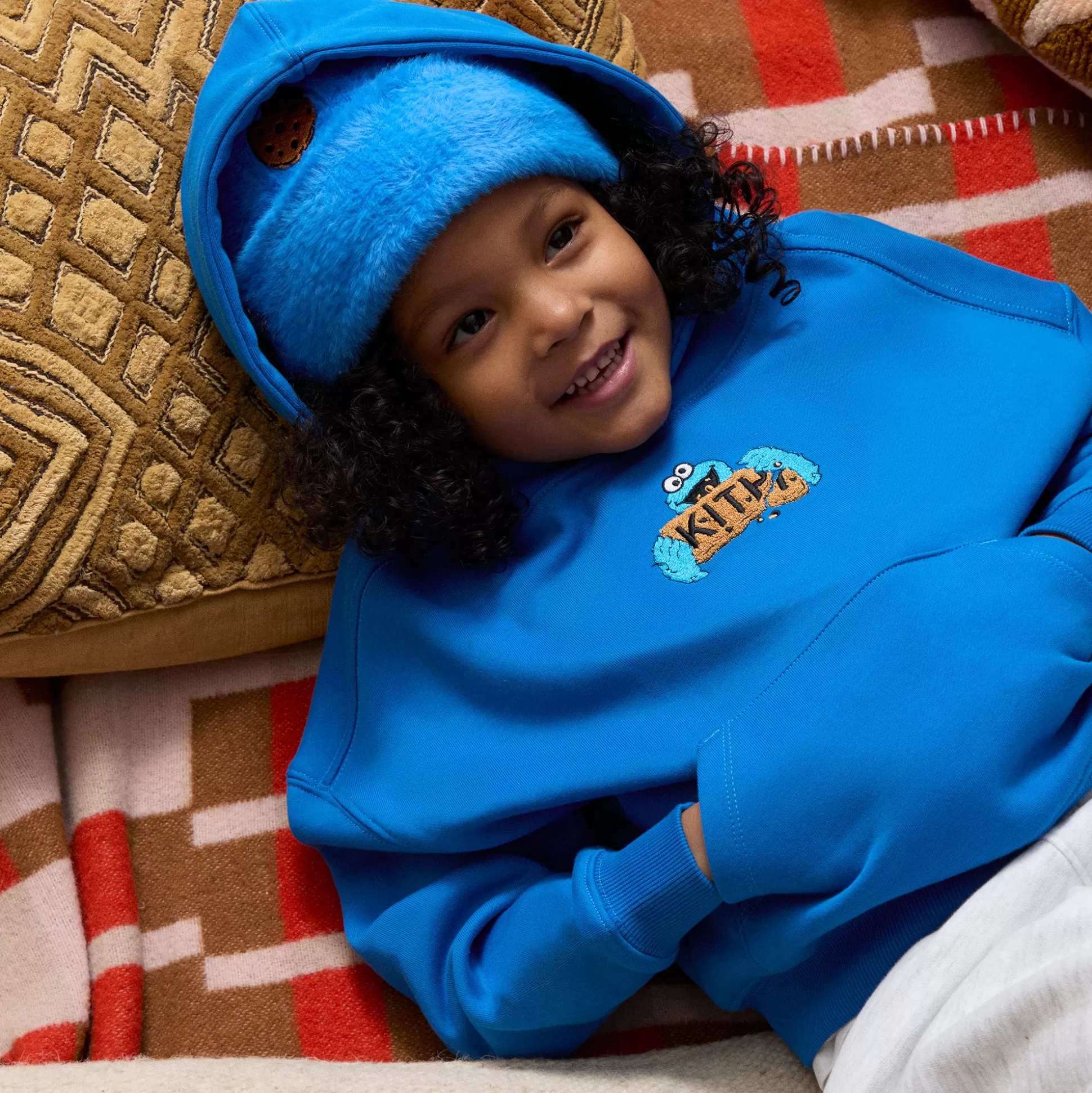 Discount Kith Kids for Sesame Street Mia Beanie Chicory