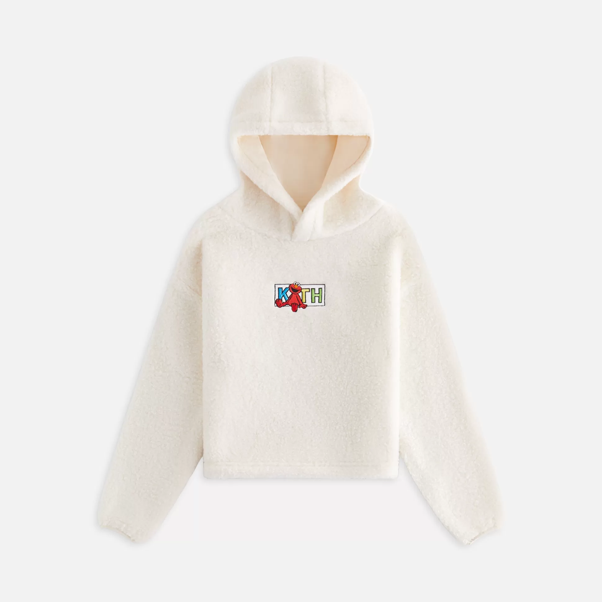 Hot Kith Kids for Sesame Street Sherpa Hoodie Sandrift