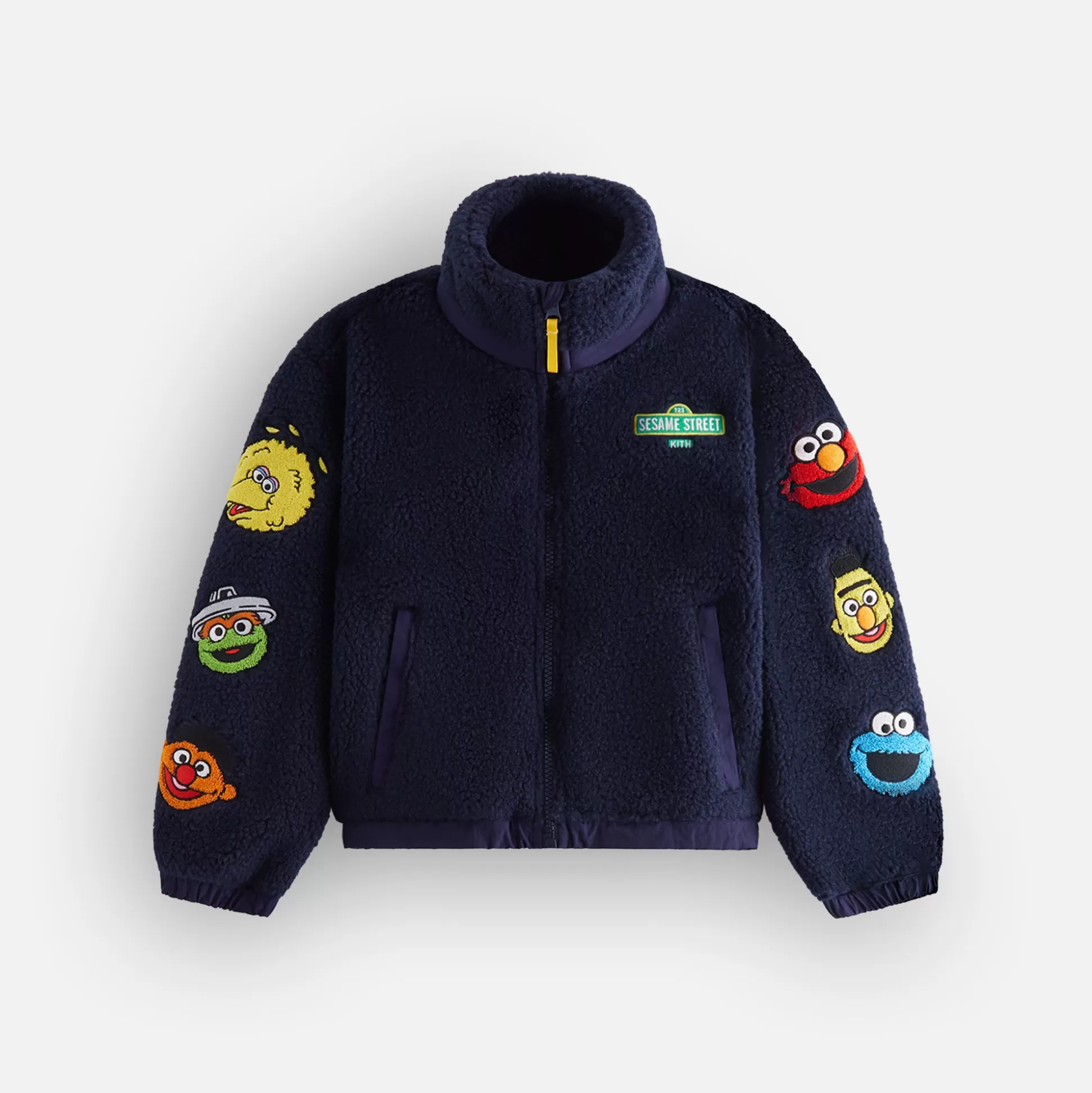 Discount Kith Kids for Sesame Street Sherpa Jacket Nocturnal