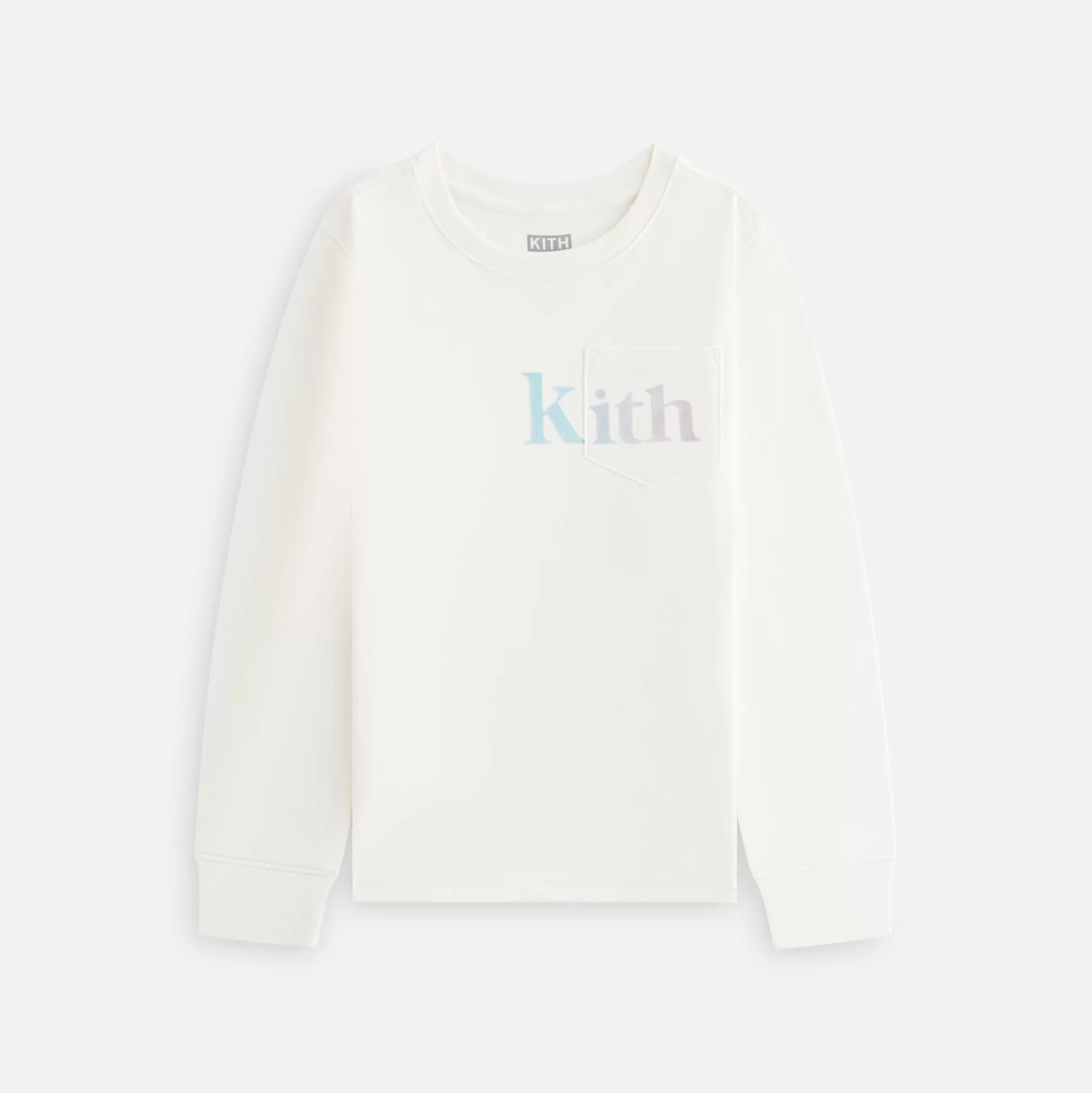 Sale Kith Kids Long Sleeve Quinn Tee Silk