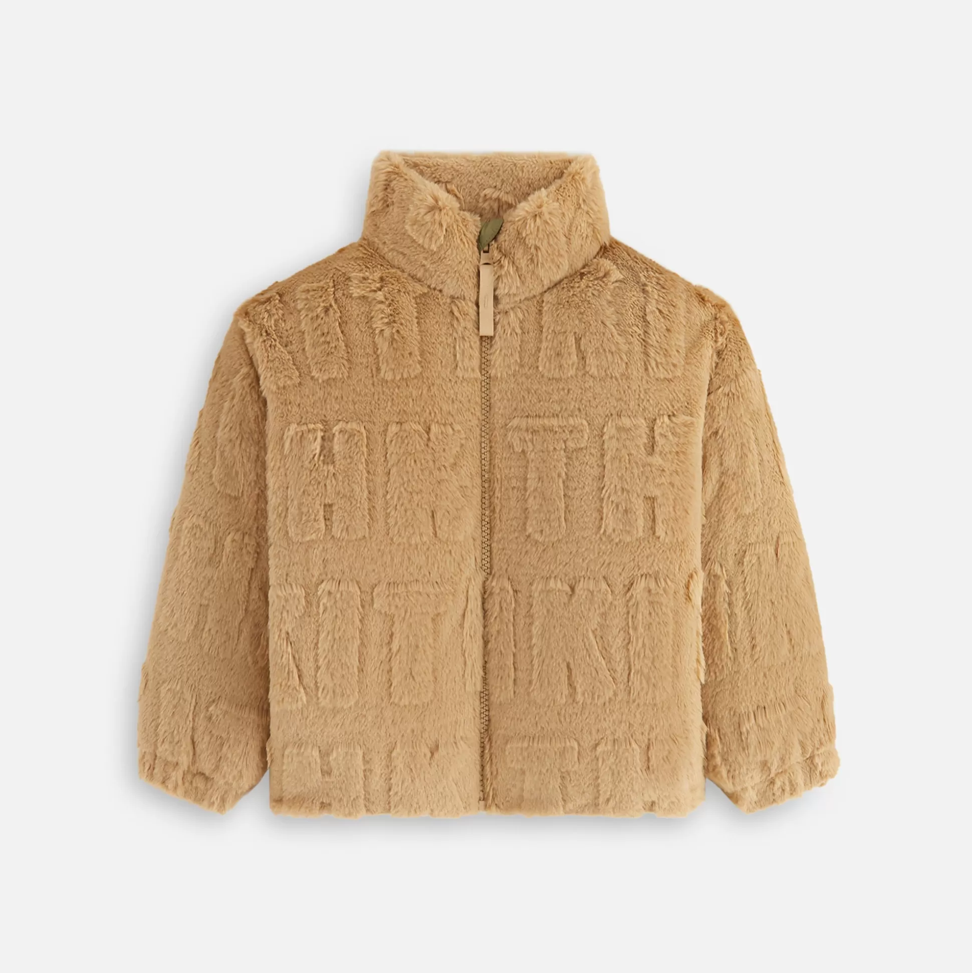 Cheap Kith Kids Monogram Faux Fur Lloyd Jacket Shea