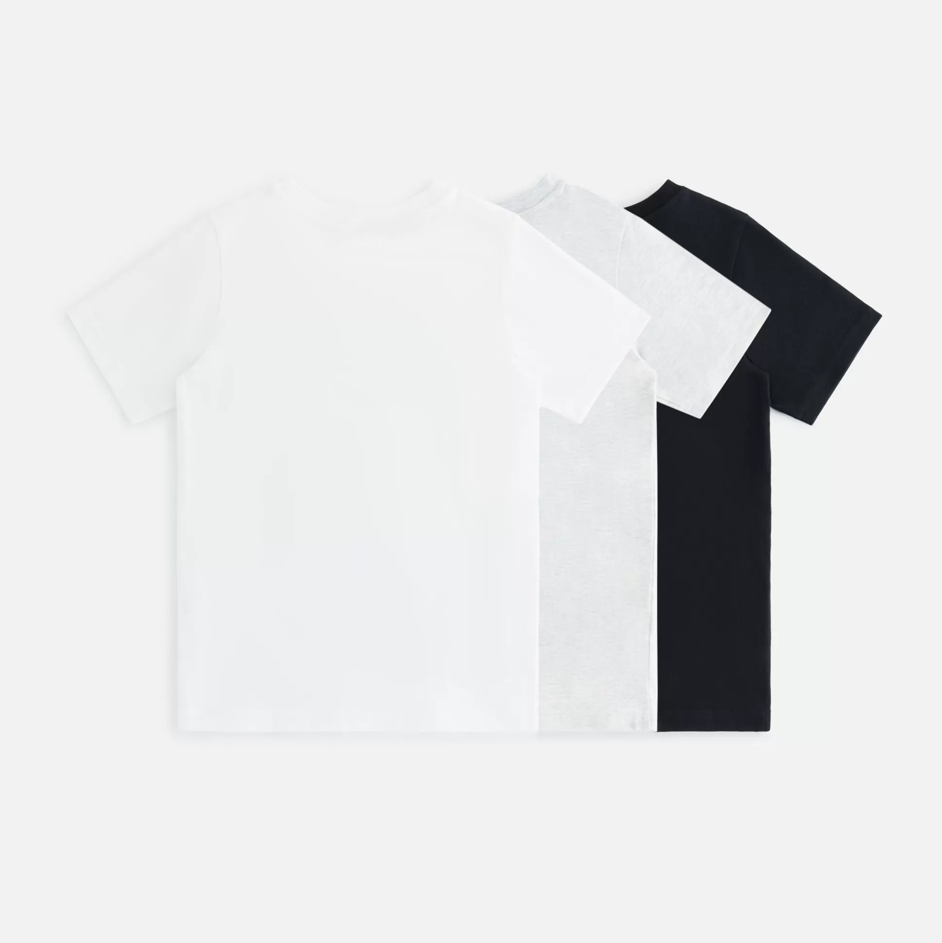 New Kith Kids 3-Pack Core Tee Black