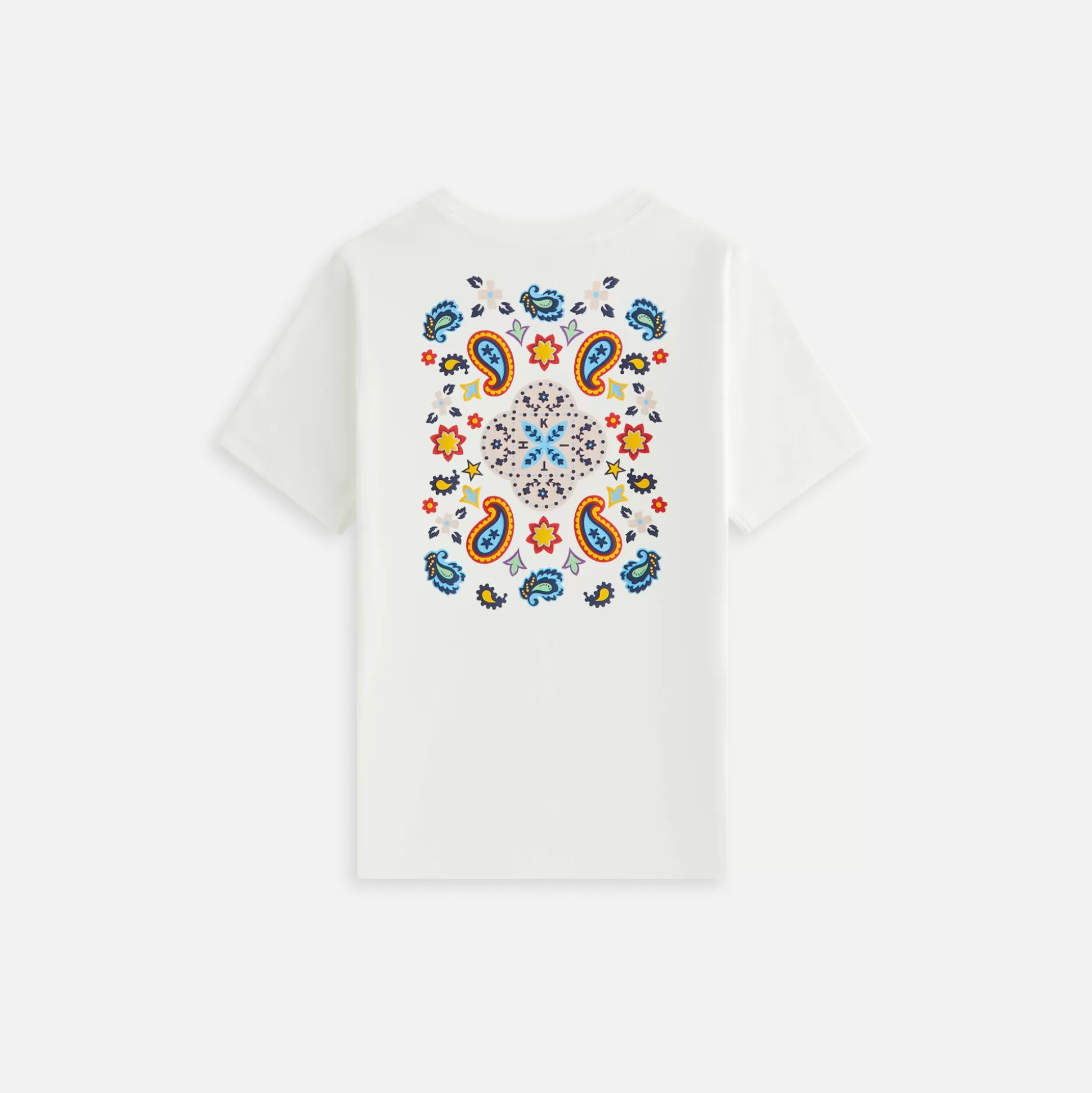 Best Kith Kids Paisley Tee White