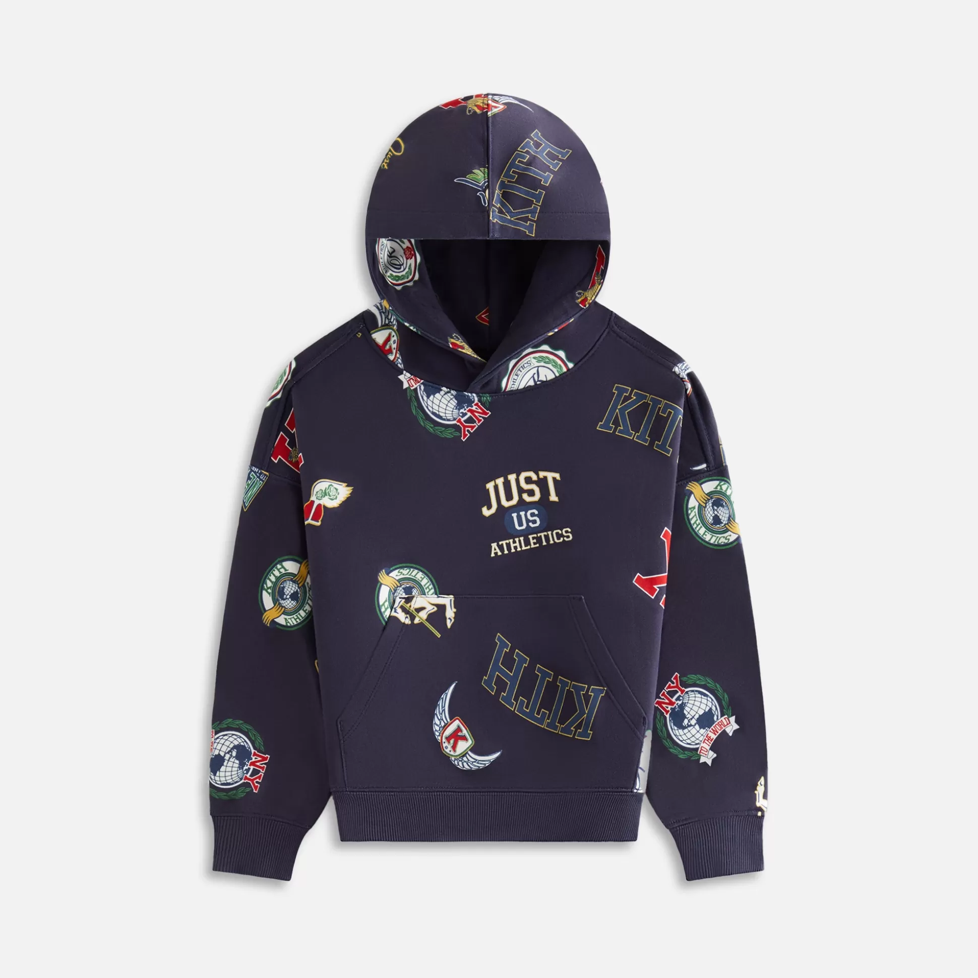 Clearance Kith Kids Printed Nelson Hoodie Nocturnal