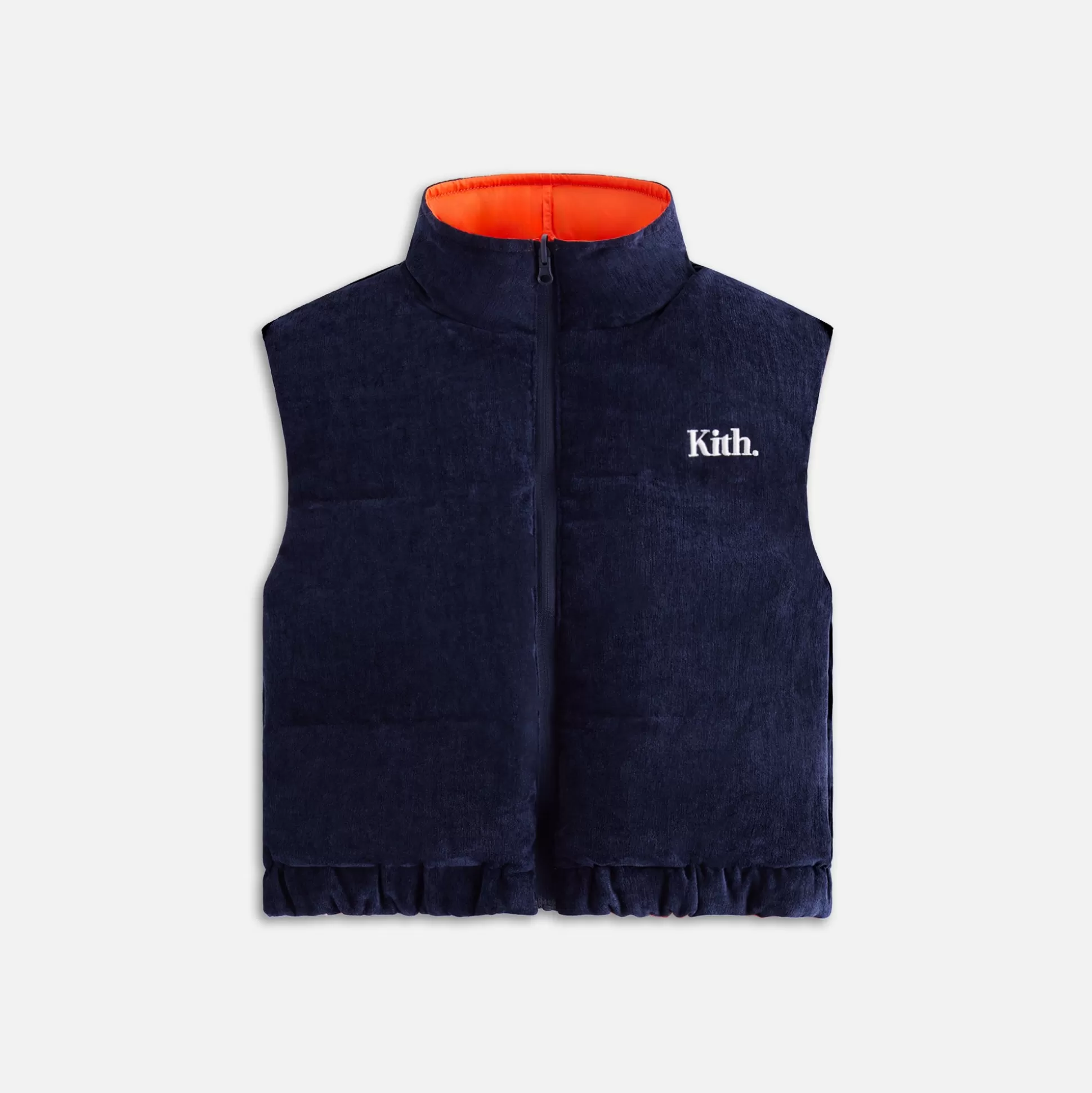 New Kith Kids Reversible Puffer Vest Nocturnal