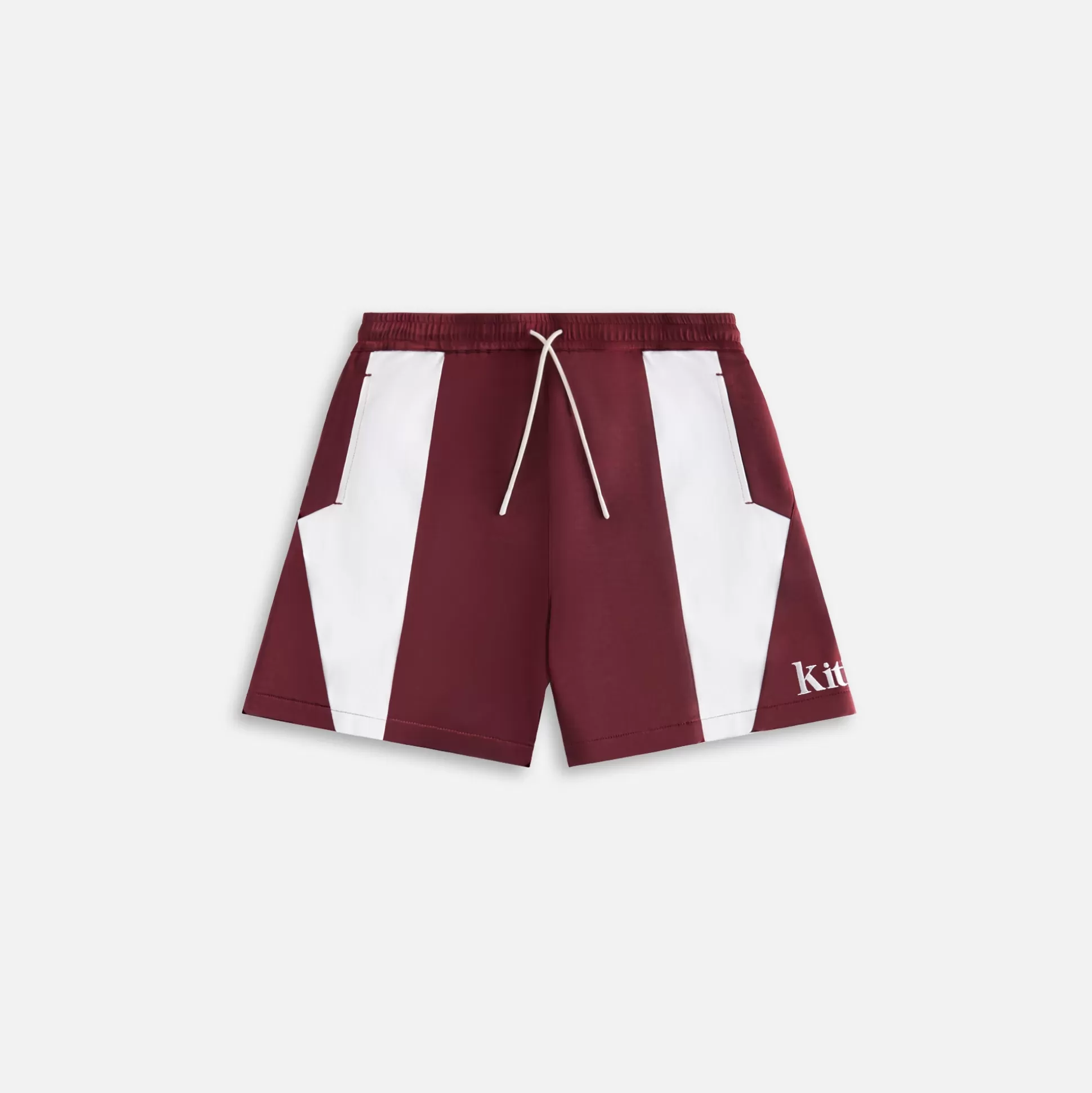 Best Sale Kith Kids Satin Curtis Panelled Short Magma