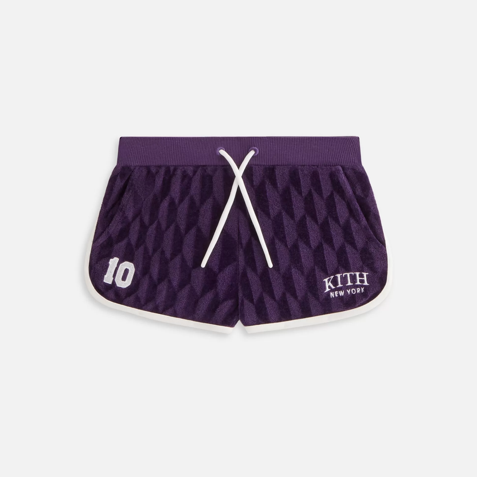 Sale Kith Kids Velour Jordyn Short Sovereign