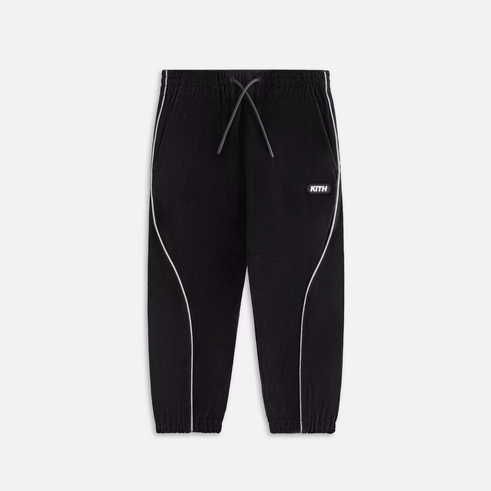 Hot Kith Kids Velour Track Pant Black