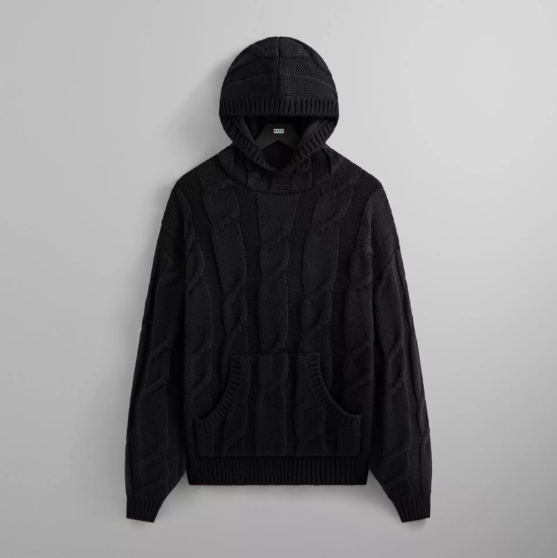 Flash Sale Kith Knit Elliot Hoodie Black
