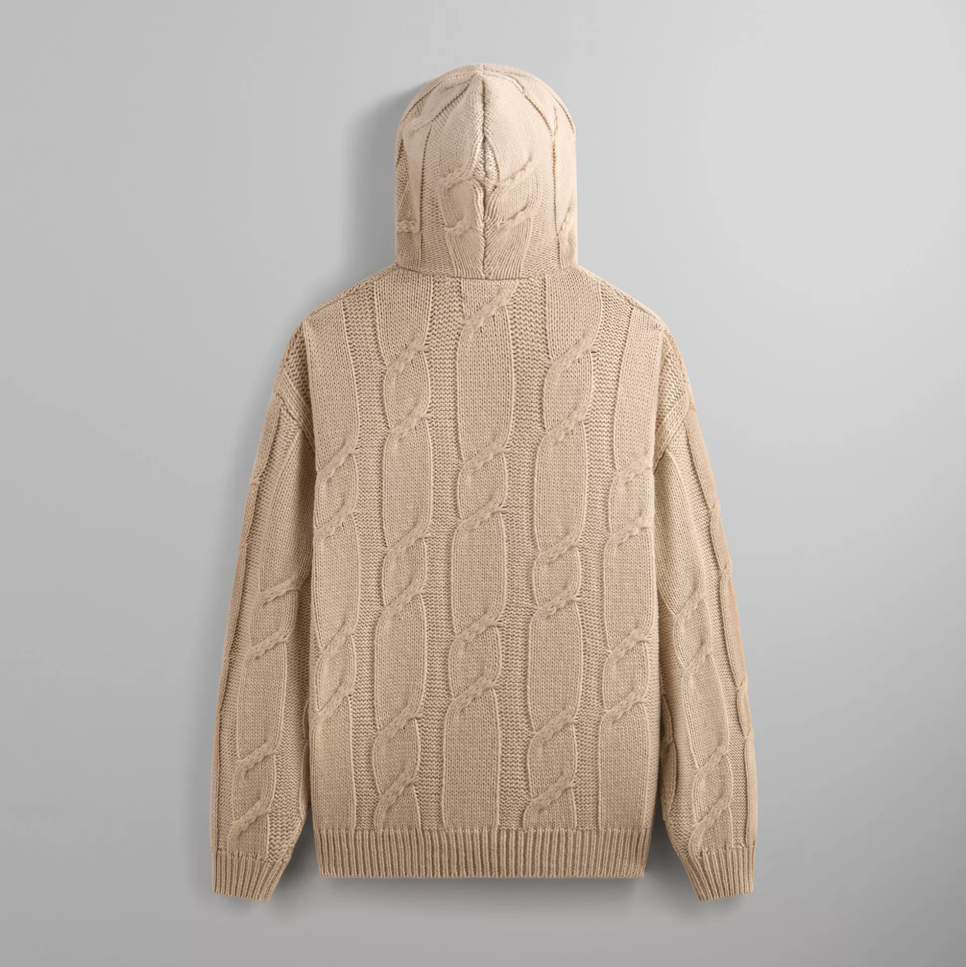 Sale Kith Knit Elliot Hoodie Sandy Heather