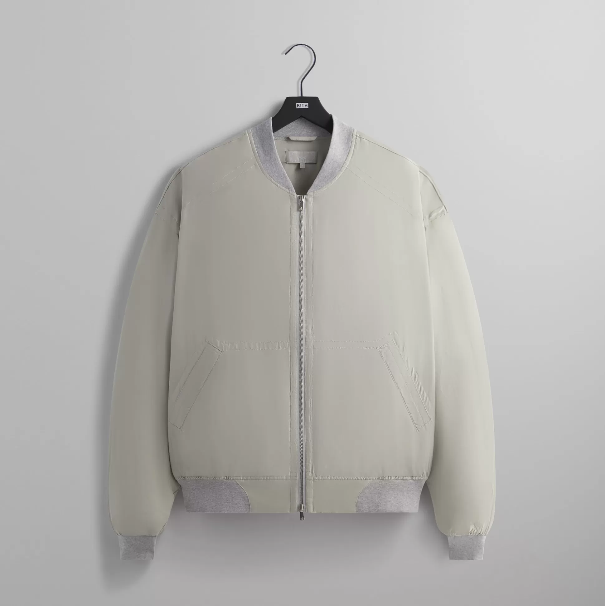 Discount Kith Koen Washed Silk Bomber Jacket Relic