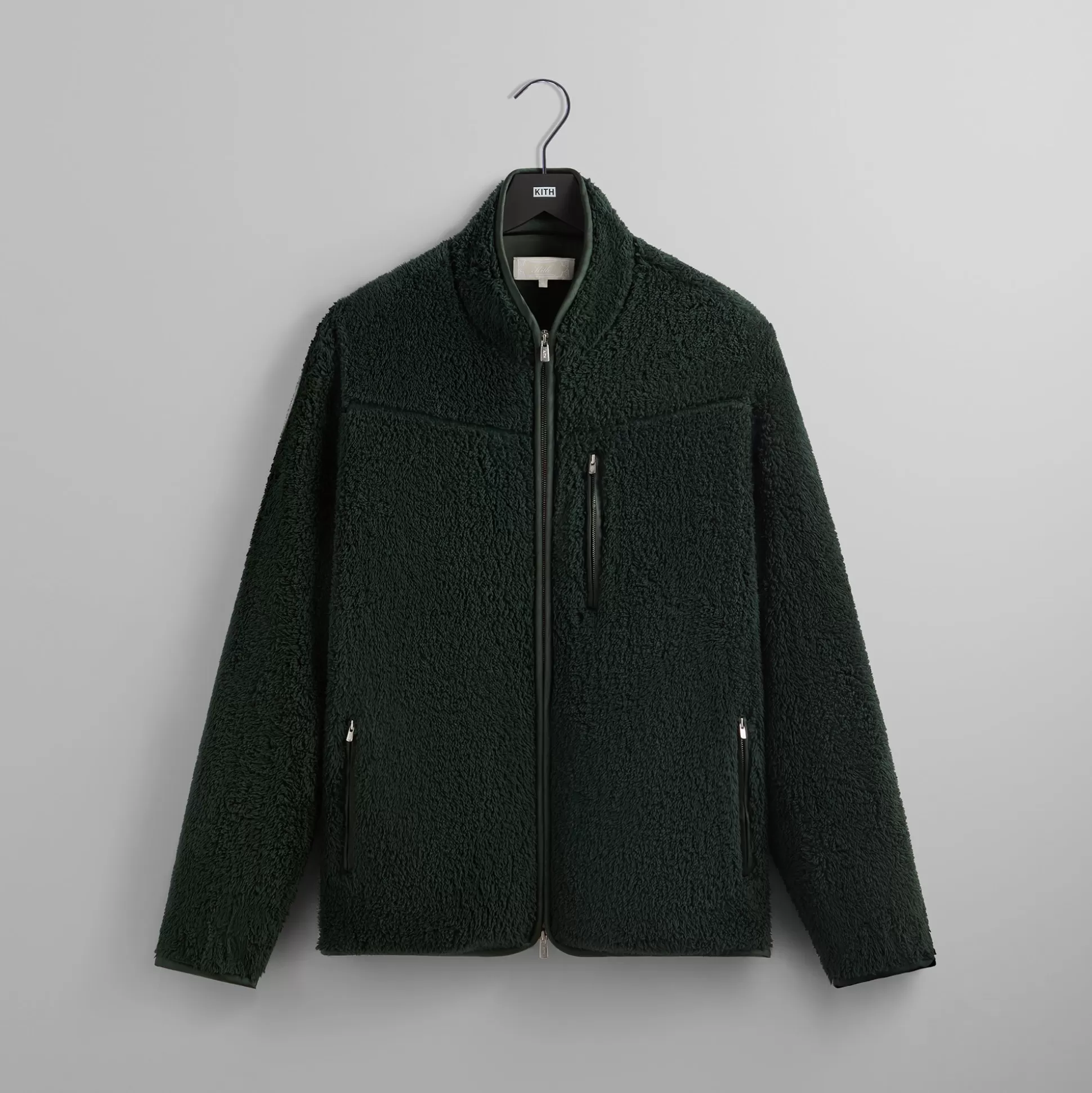 Best Sale Kith Lightweight Sherpa Antony Full Zip Stadium