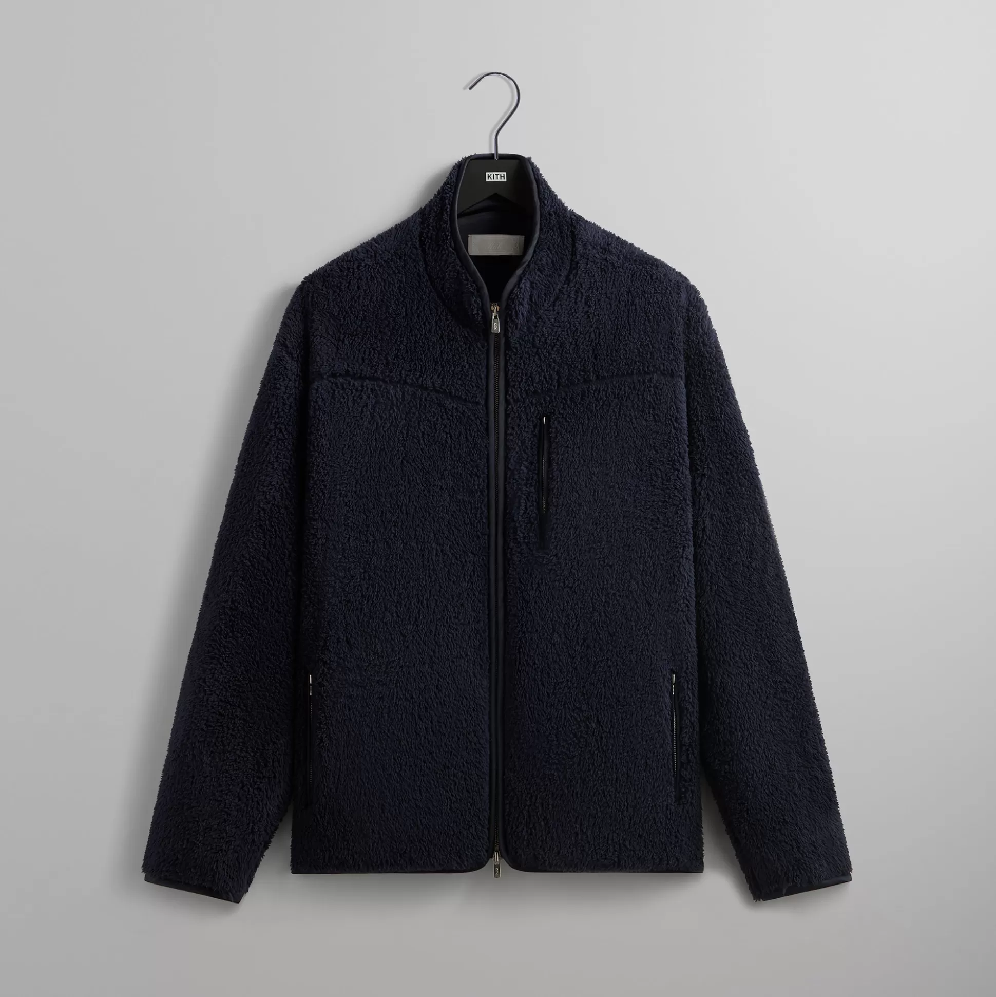 Shop Kith Lightweight Sherpa Antony Full Zip Nocturnal