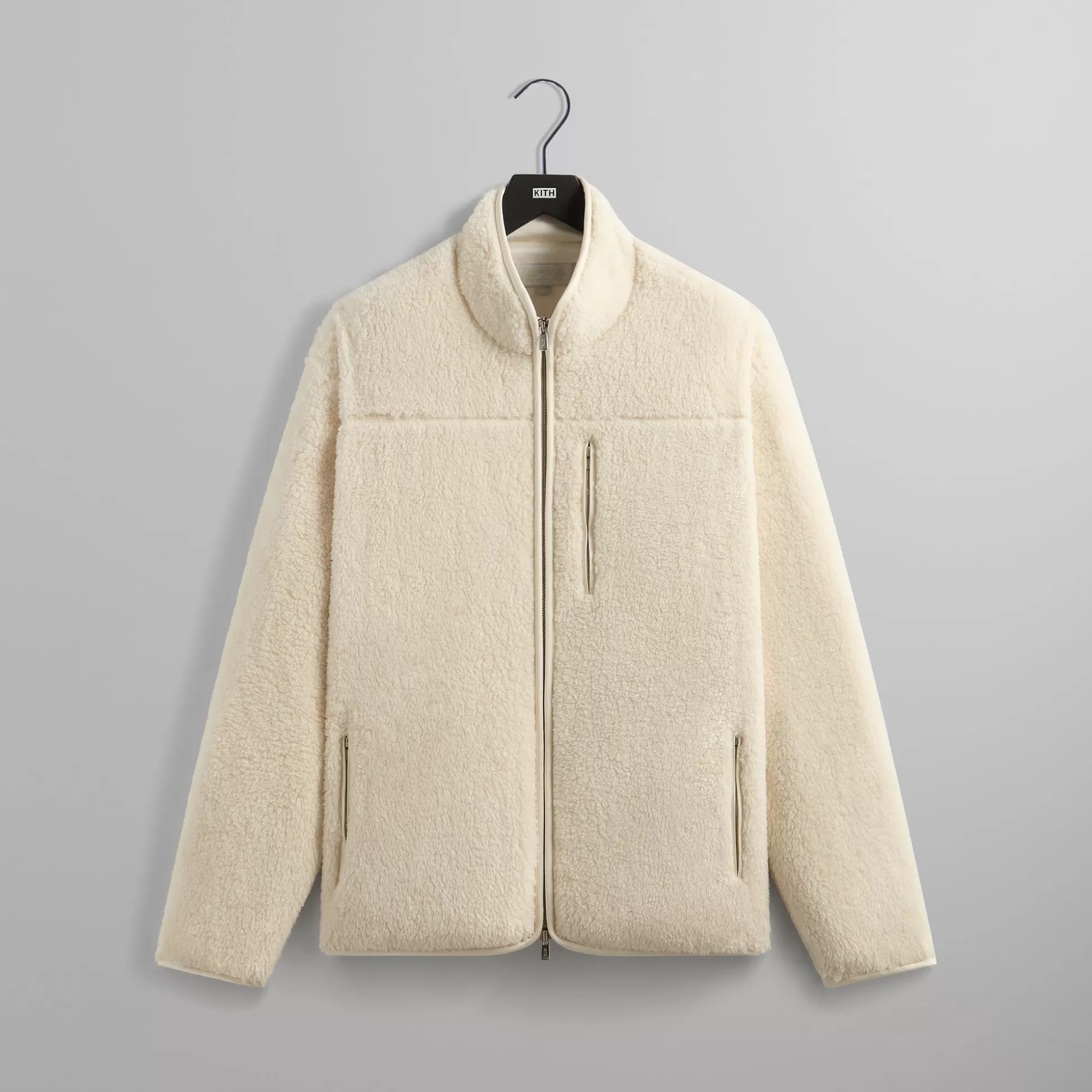 Best Kith Lightweight Sherpa Antony Full Zip Skill