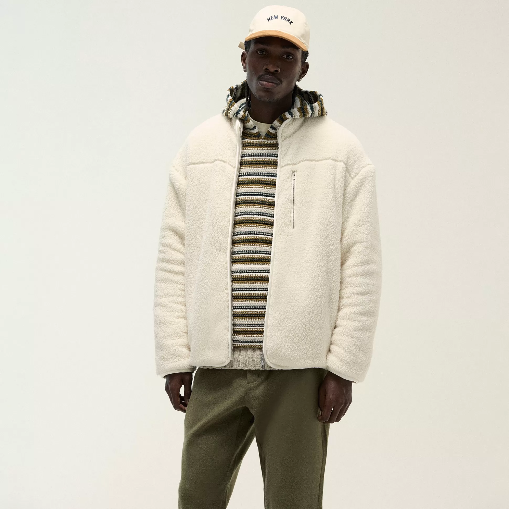 Best Kith Lightweight Sherpa Antony Full Zip Skill