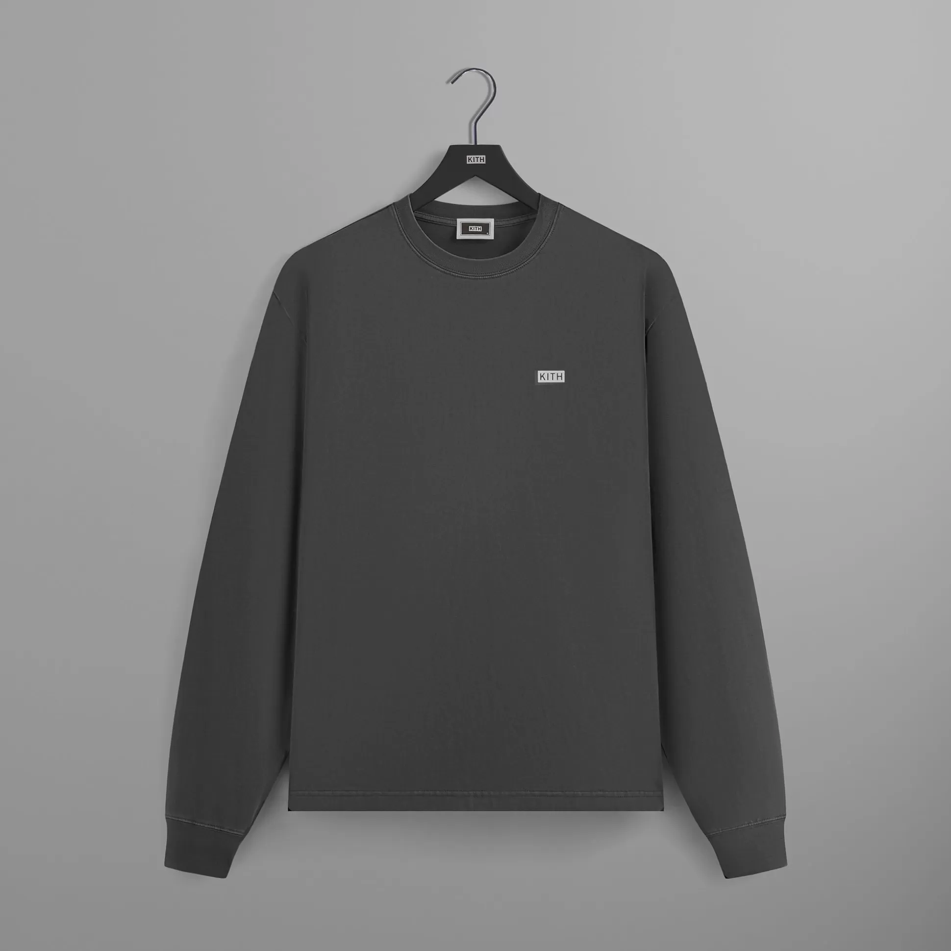 Online Kith Long Sleeve LAX Tee Carbon