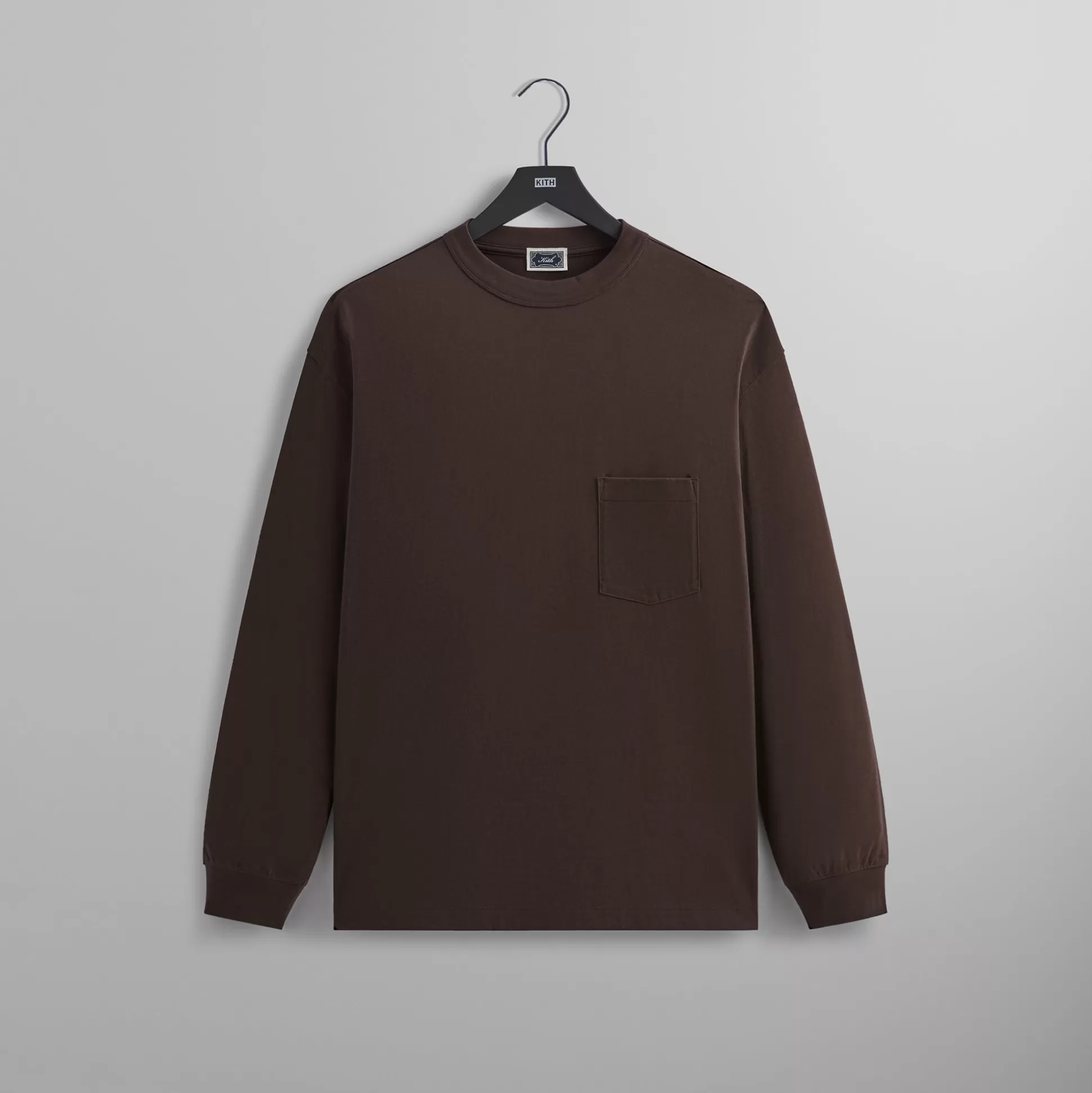 Discount Kith Long Sleeve Leonard Pocket Tee Incognito