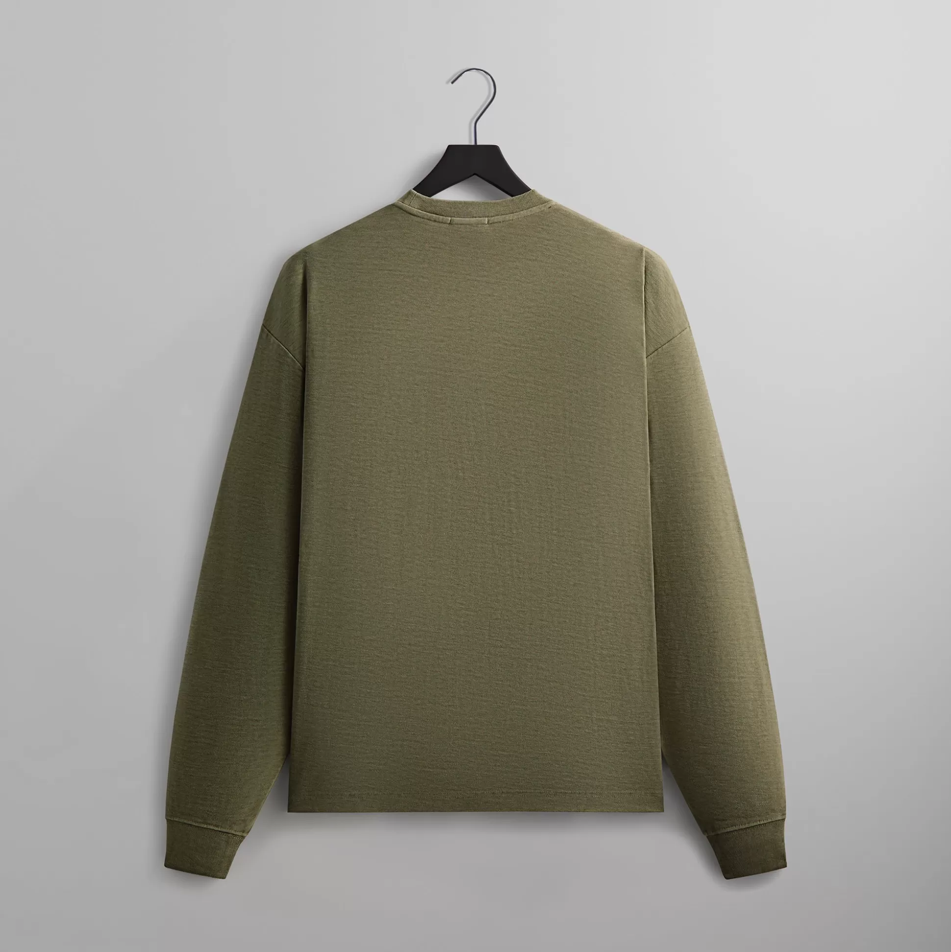 Fashion Kith Long Sleeve Quinn Tee Misty Fog
