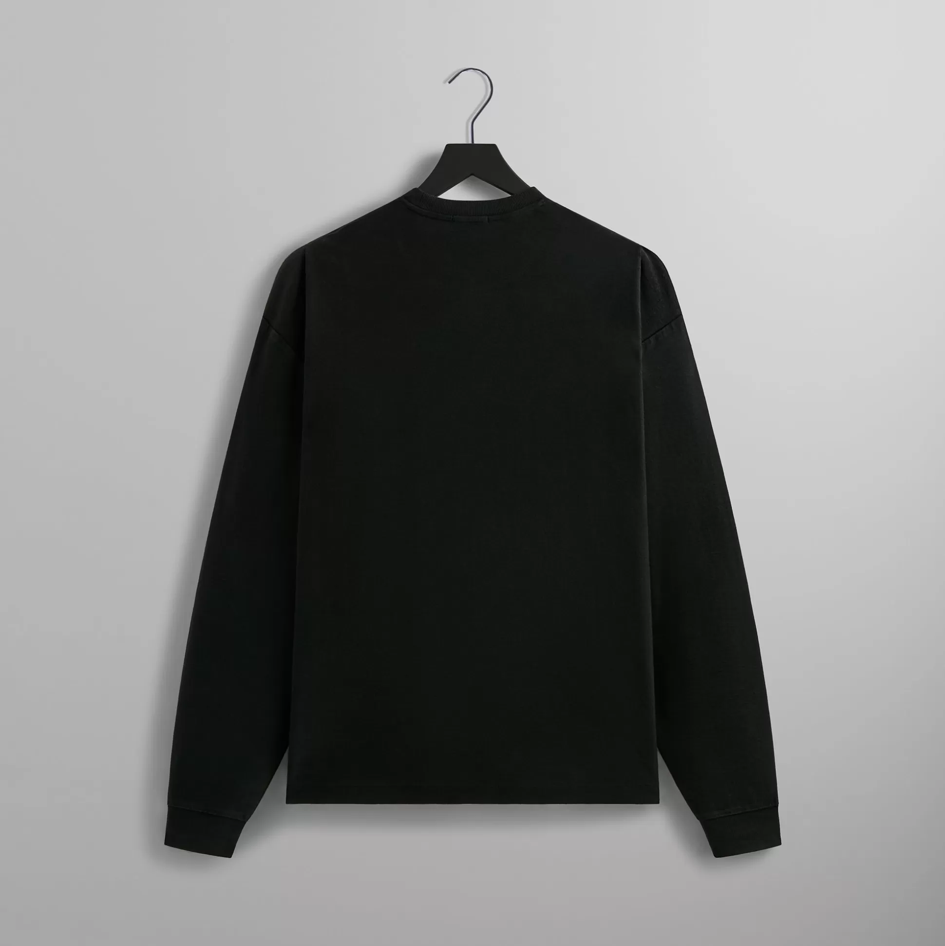 Discount Kith Long Sleeve Quinn Tee Black