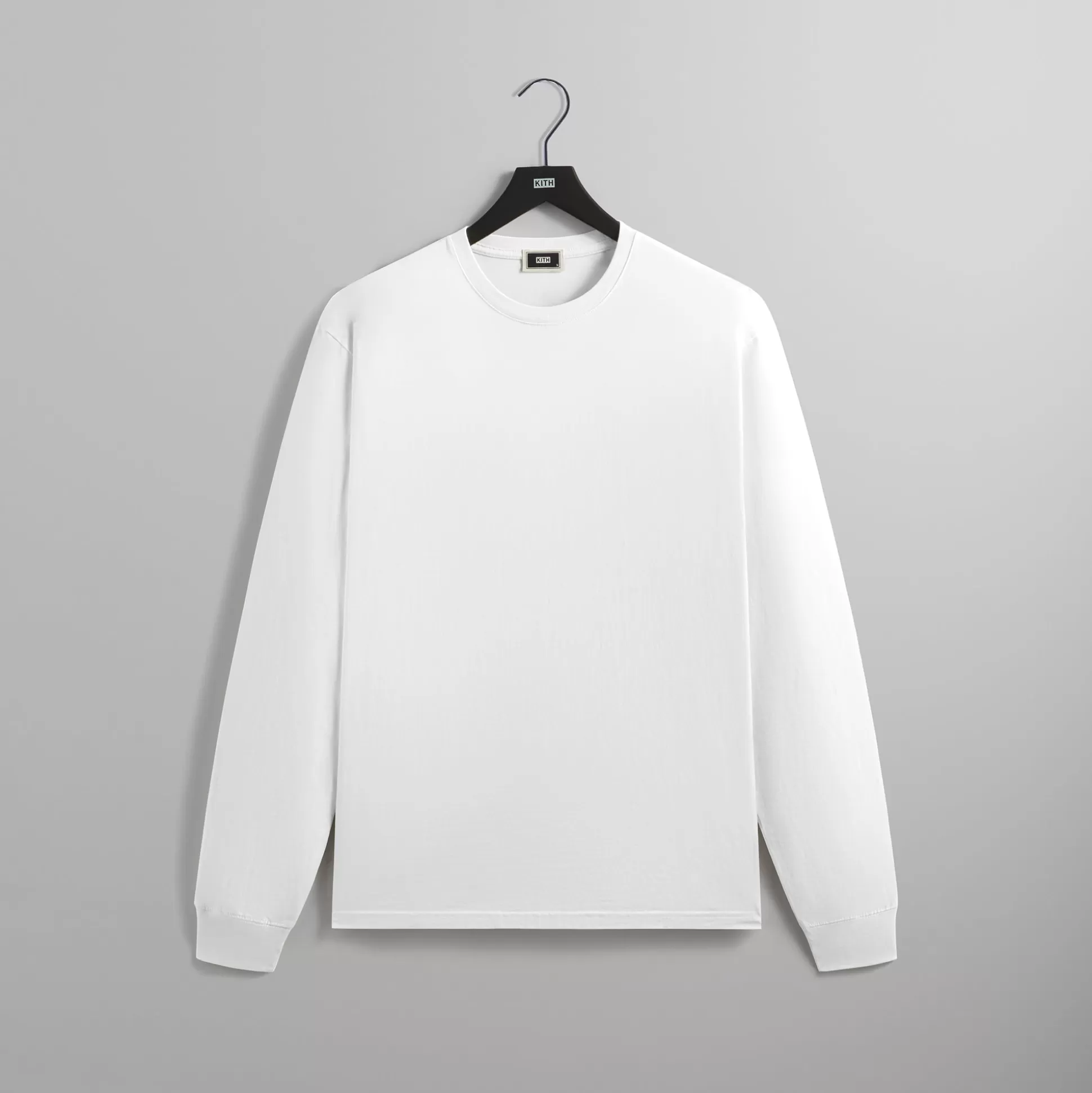 Sale Kith Long Sleeve Vintage Tee White
