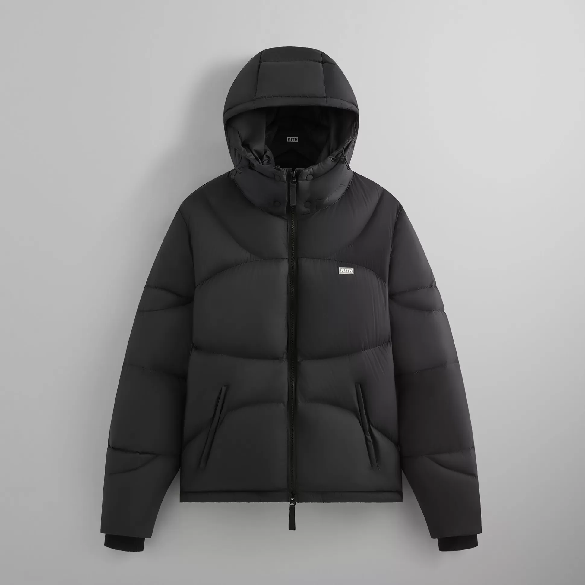 Outlet Kith Matte Stretch Taffeta Corey Puffer Black