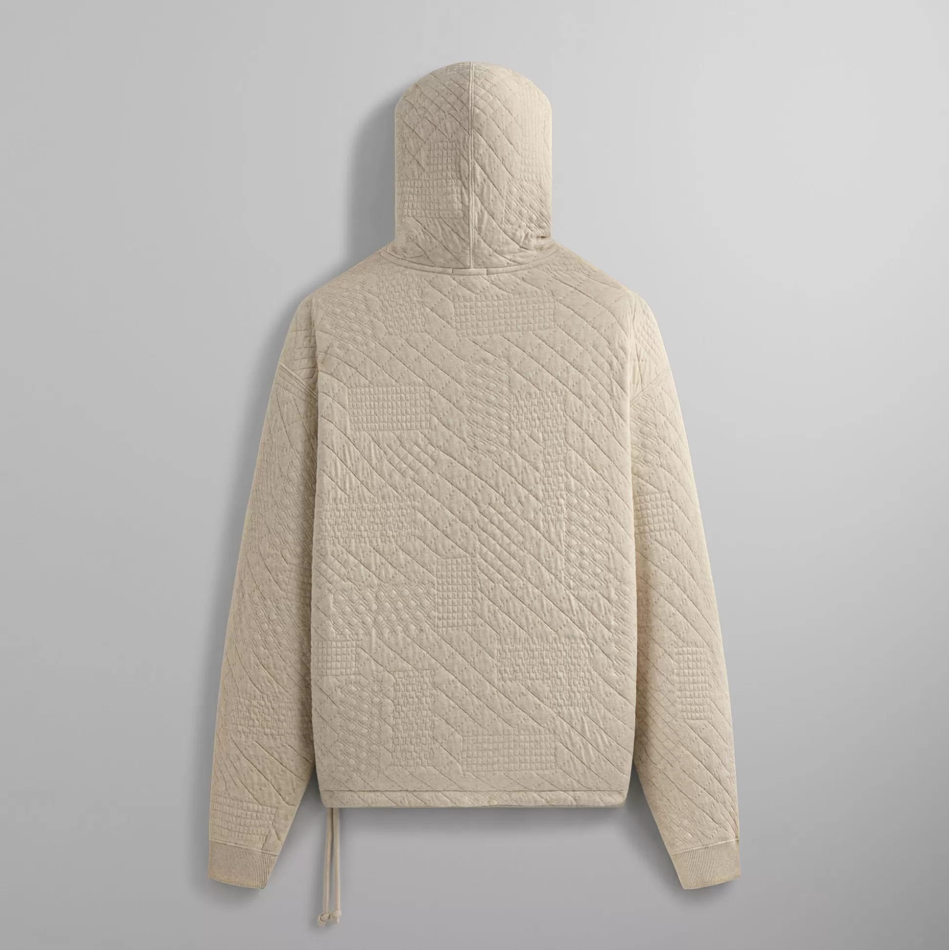 Cheap Kith Mixed Stitch Interlock Williams III Hoodie Sandy Heather