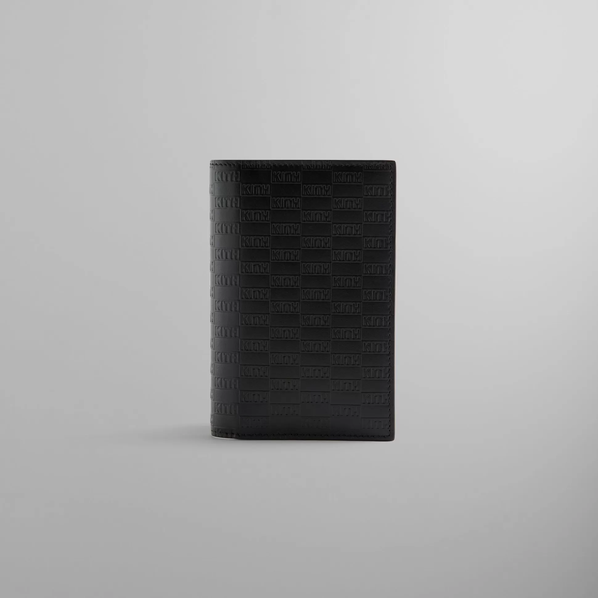 Cheap Kith Monogram Passport Holder Black