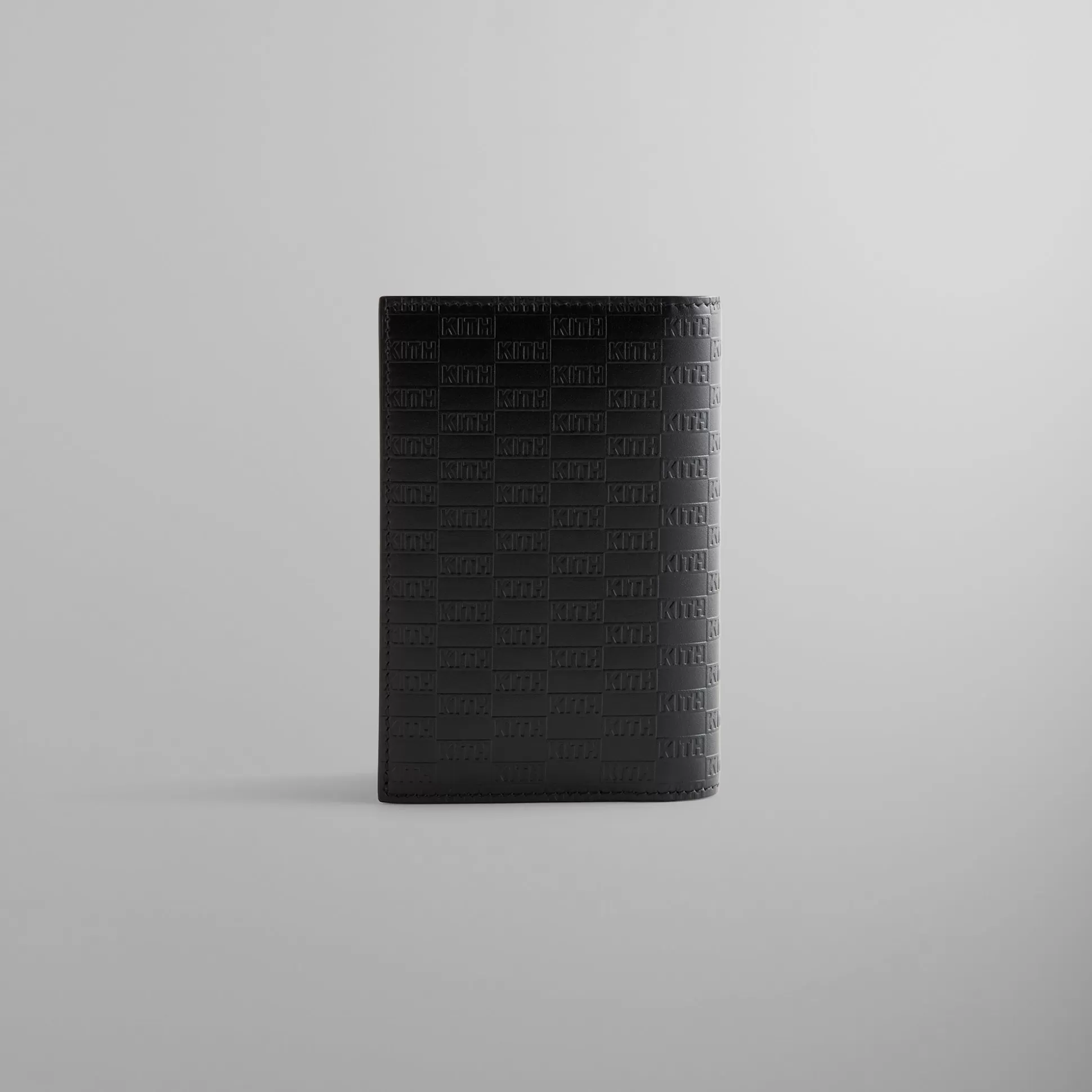 Cheap Kith Monogram Passport Holder Black