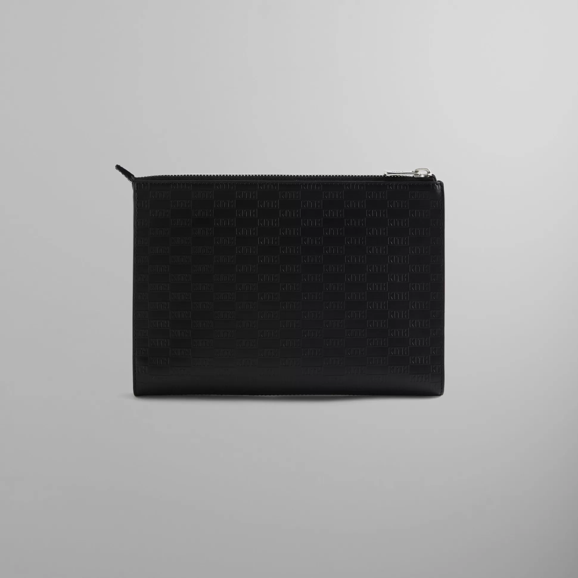 Cheap Kith Monogram Zipper Pouch Black