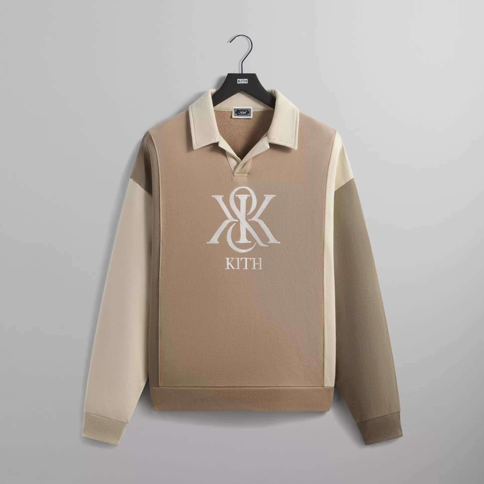 Sale Kith Nelson Collared Pullover Malt