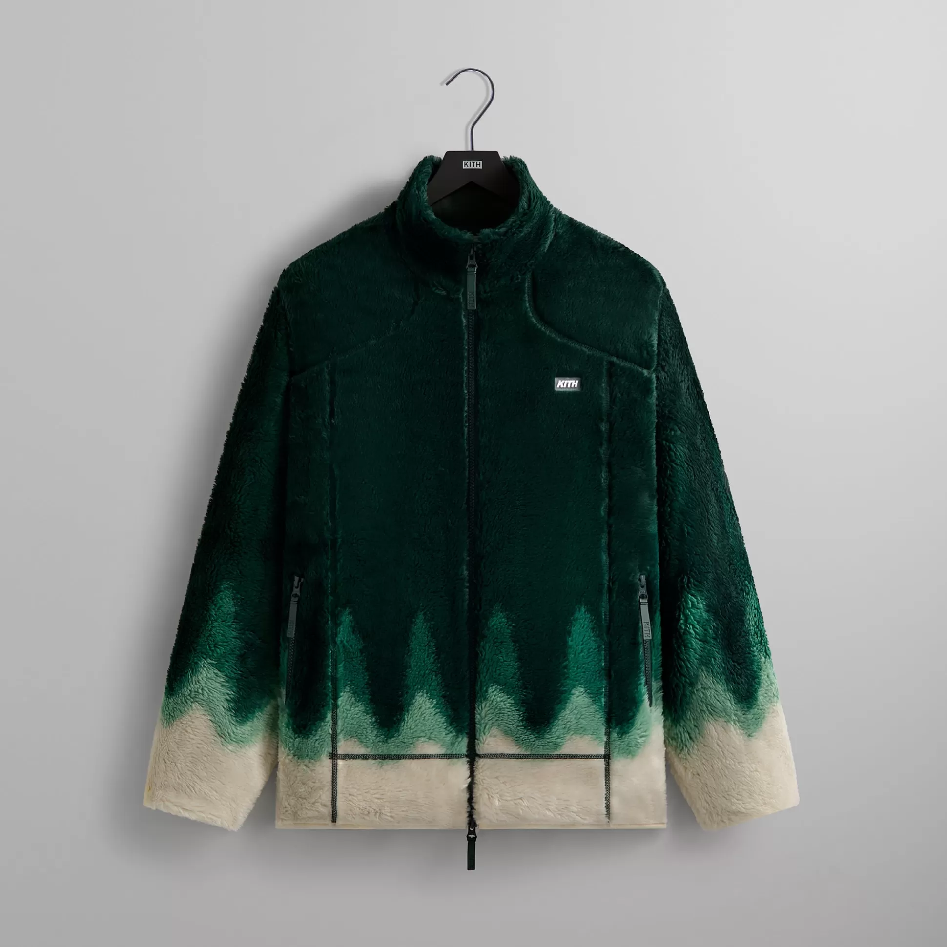 Outlet Kith Ombre Wave Harper Vintage Sherpa Full Zip Chronicle