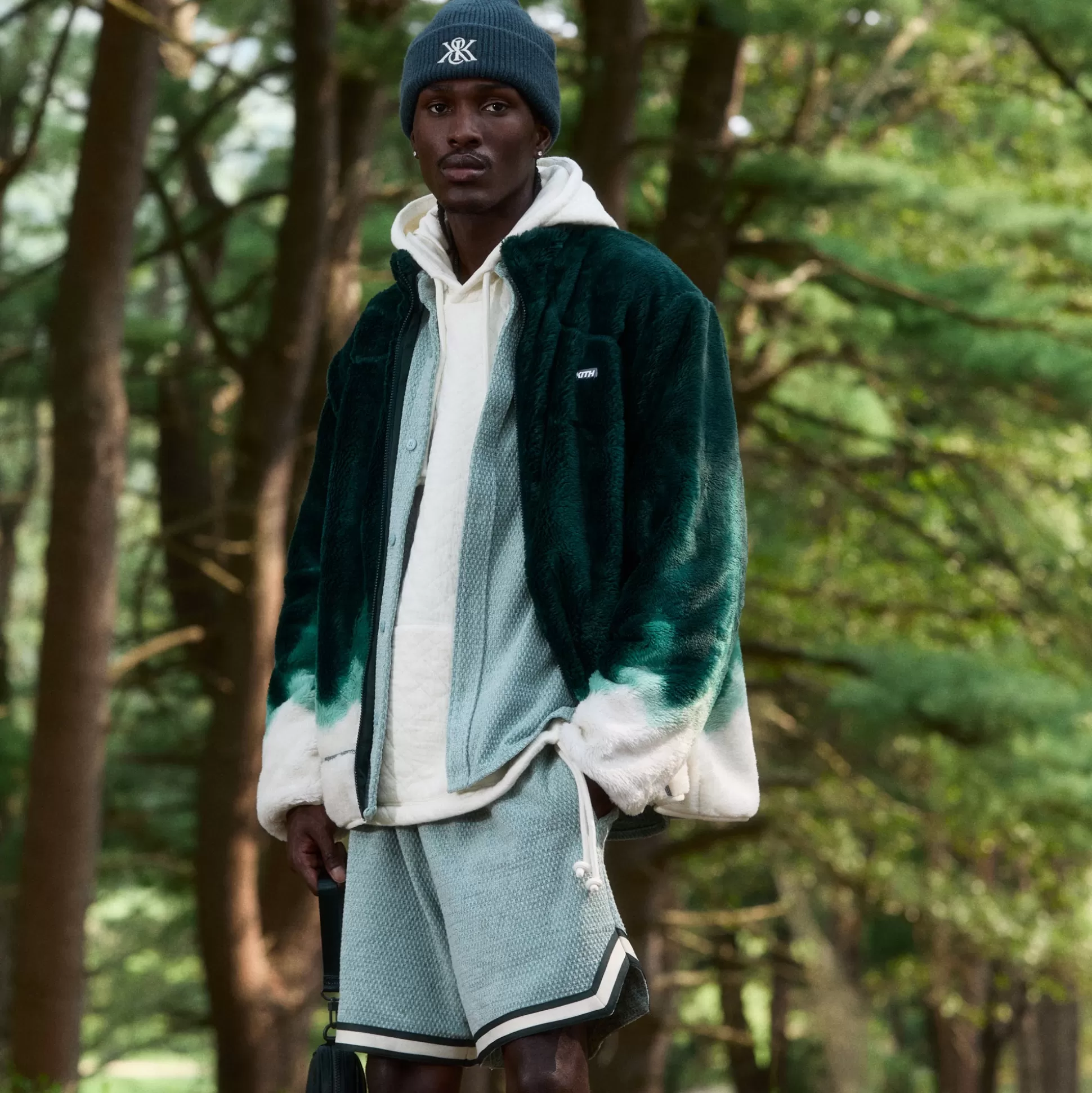 Outlet Kith Ombre Wave Harper Vintage Sherpa Full Zip Chronicle