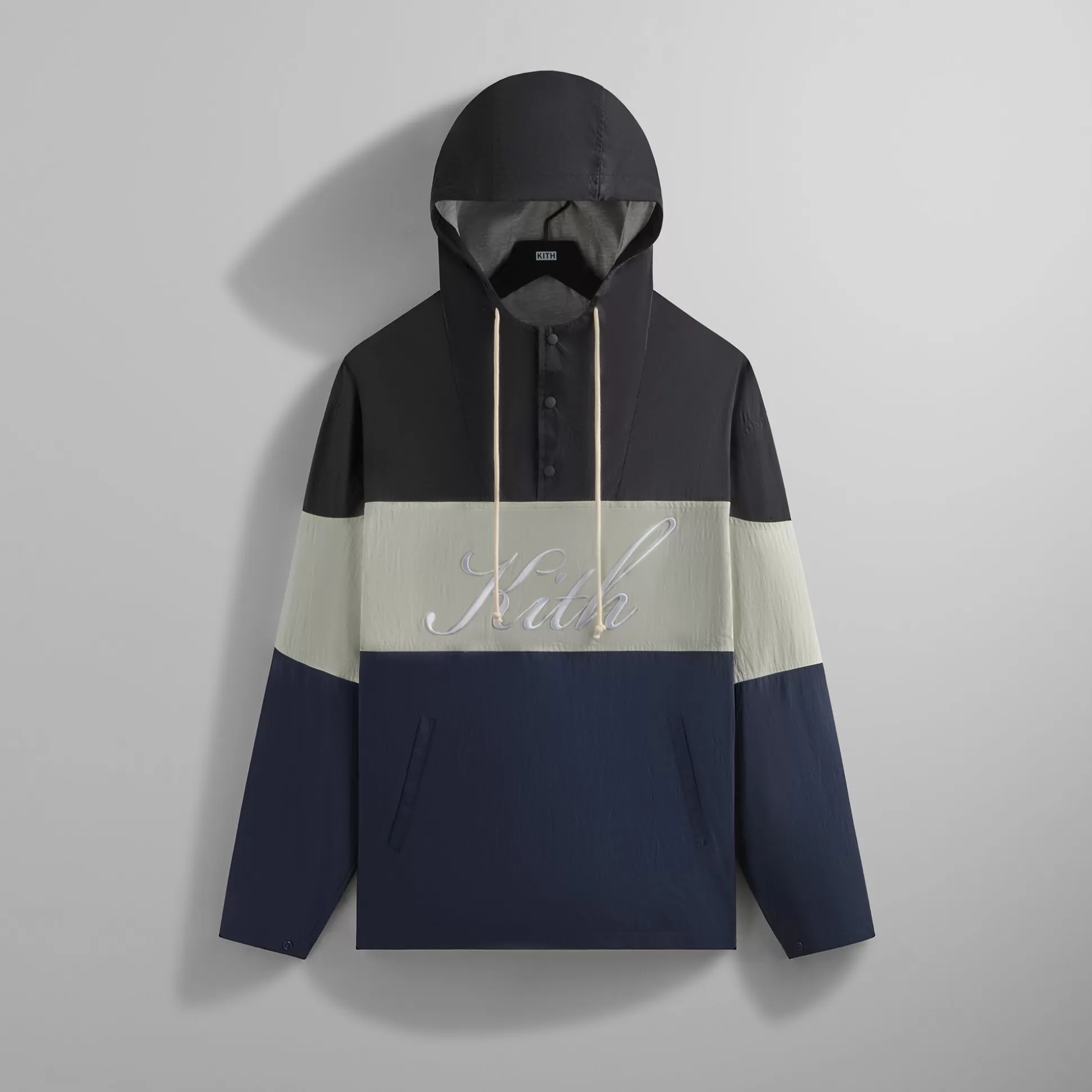 Store Kith Paper Nylon Caleb Anorak Black