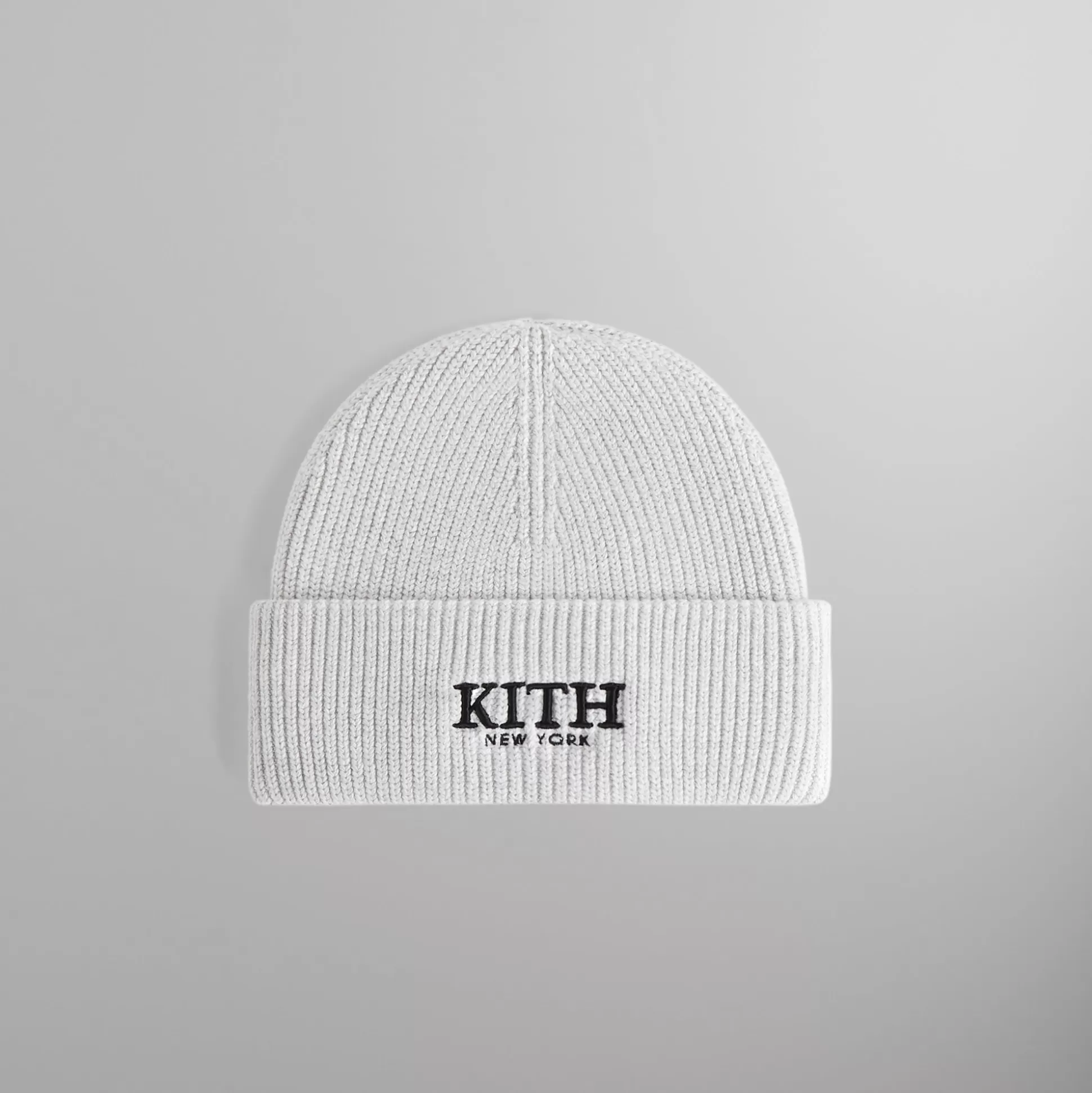 Best Sale Kith Serif Mia Beanie Light Heather Grey