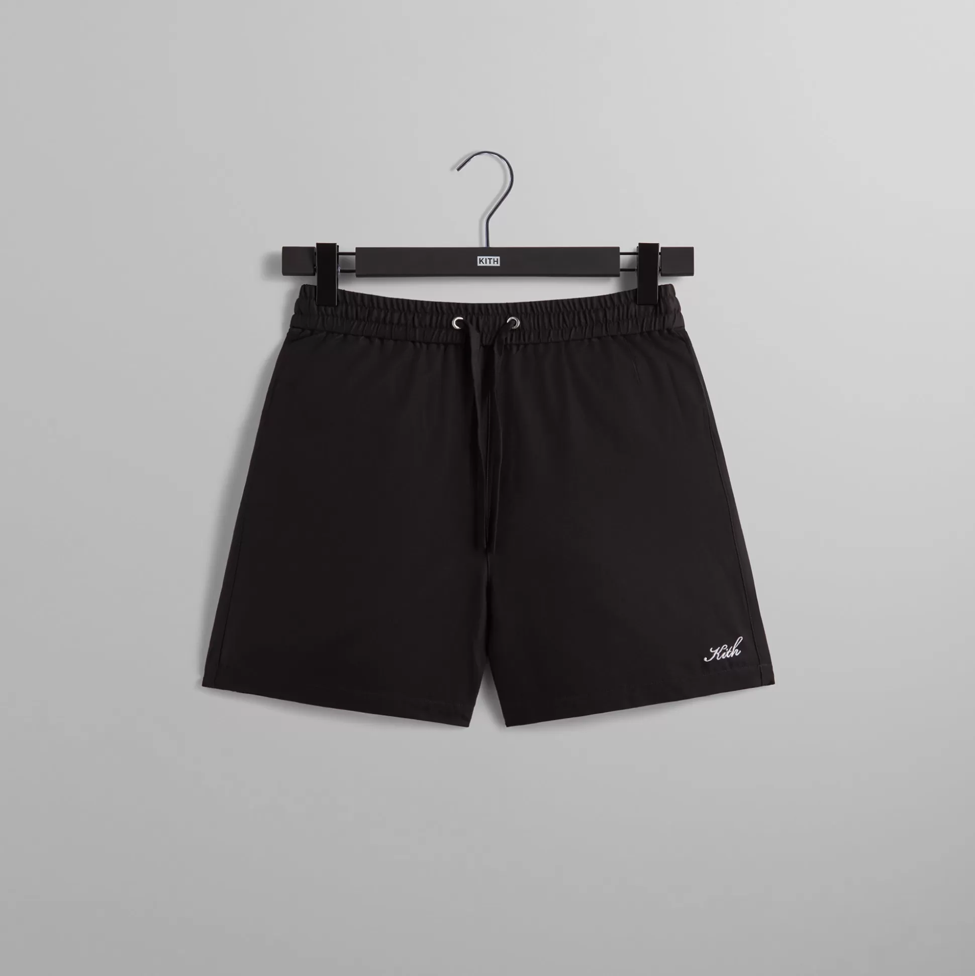 Outlet Kith Silk Cotton Active Short Black