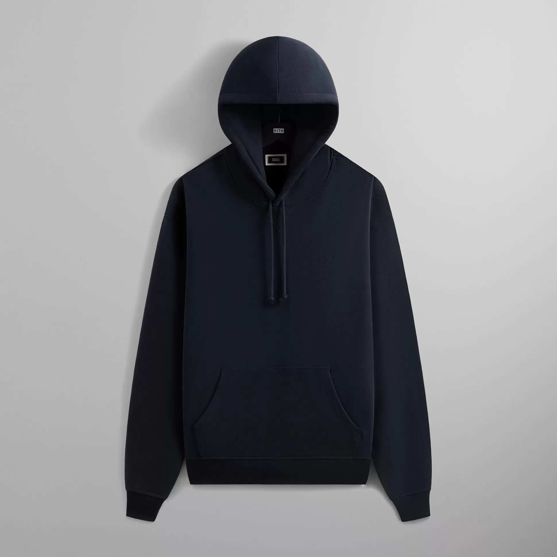 Fashion Kith Sueded French Terry Nelson Hoodie Admiral