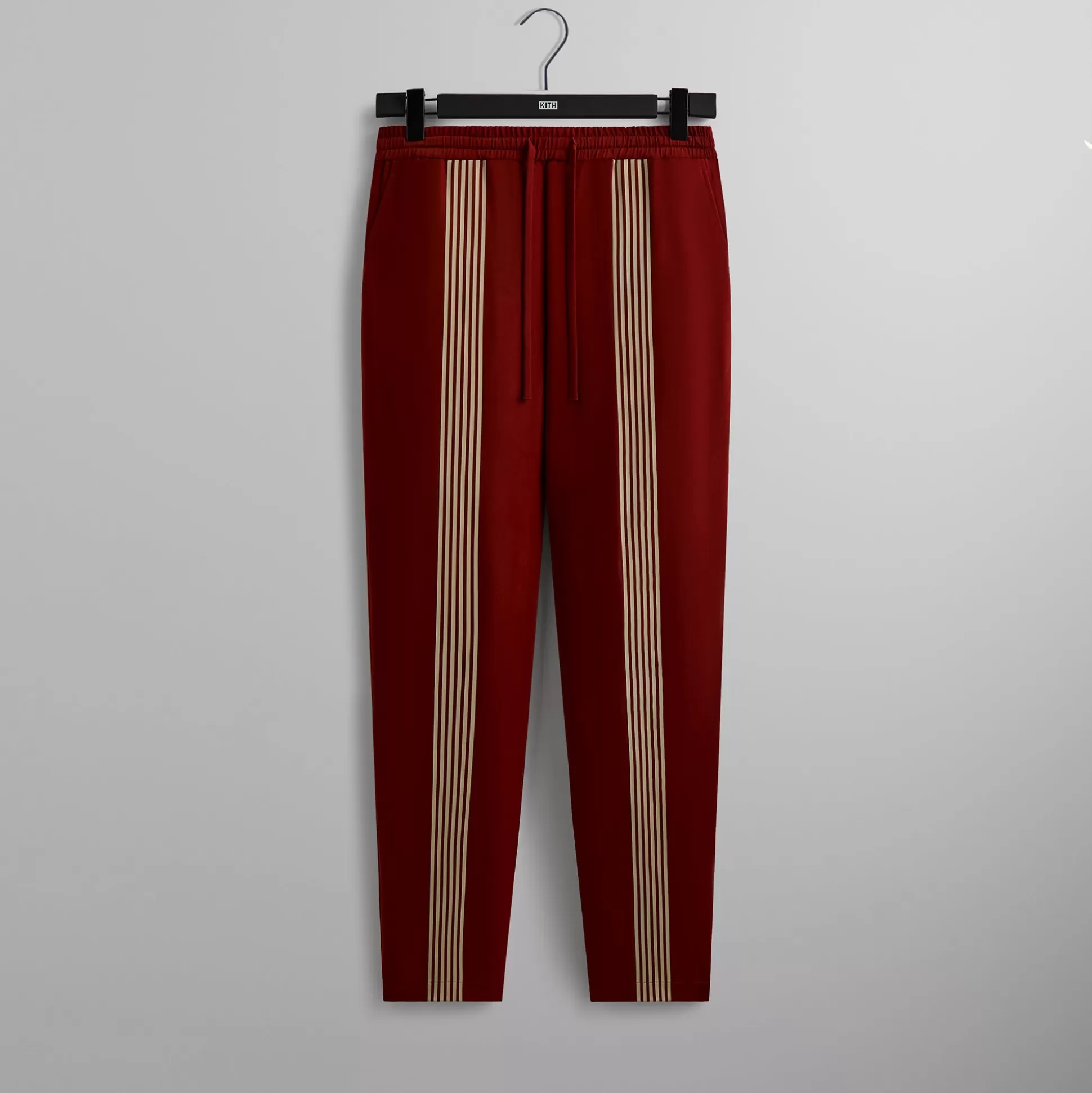 Best Sale Kith Sueded Sateen Barrow Pant Almandine